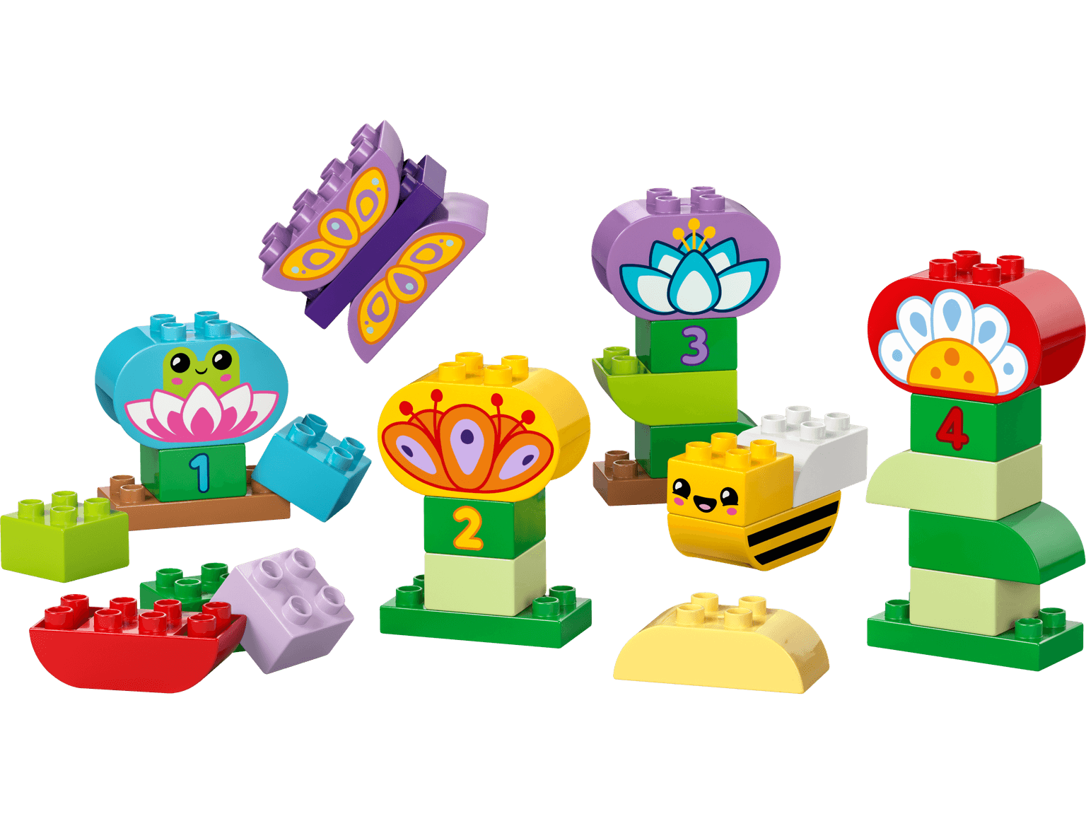 Creatieve bloementuin LEGO-set
