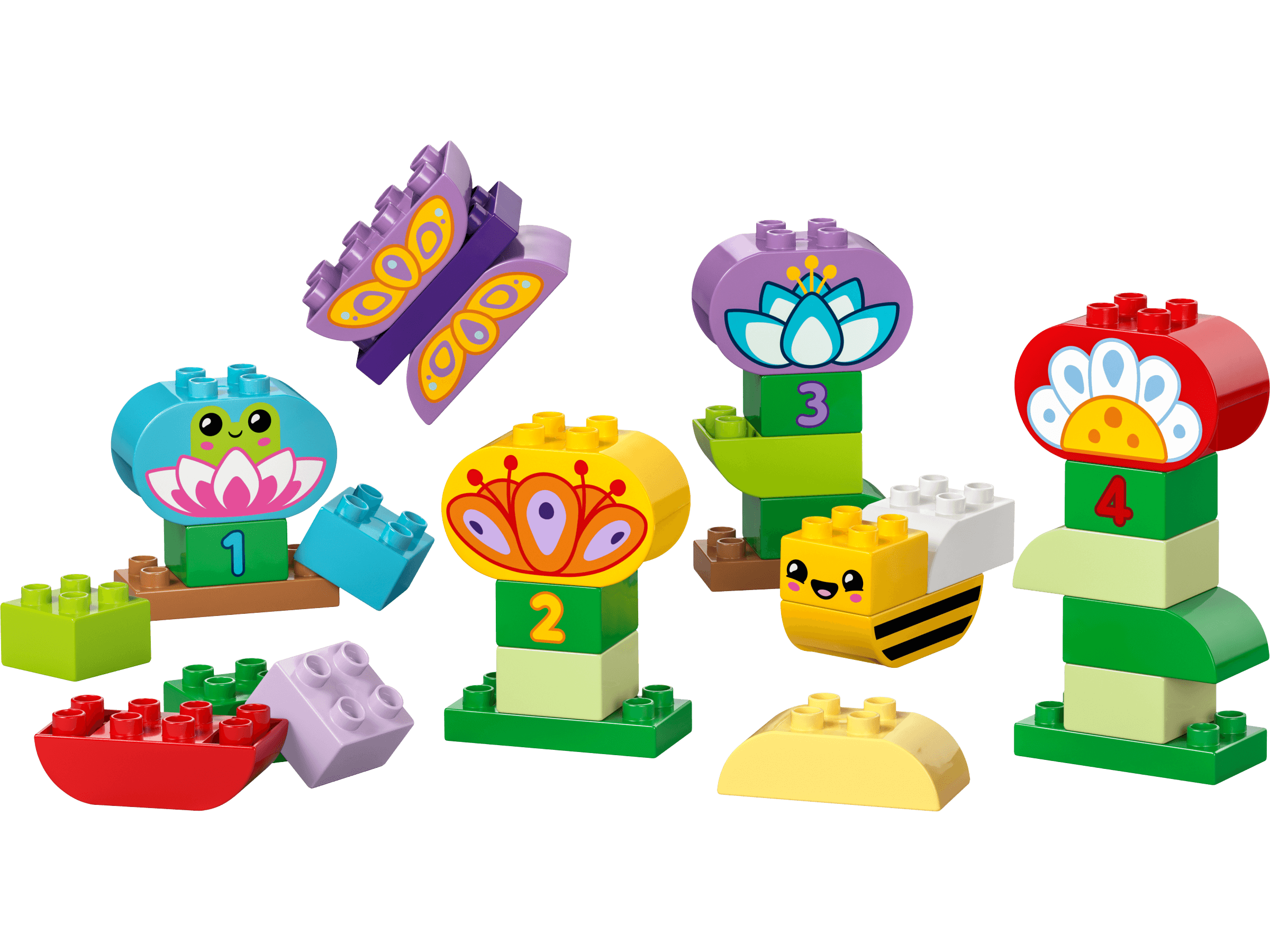 Creatieve bloementuin LEGO-set