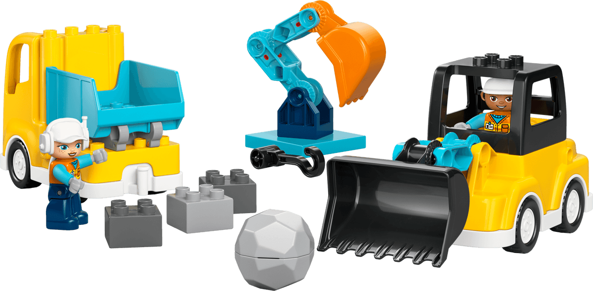 3 in 1 Construction Vehicles LEGO-set