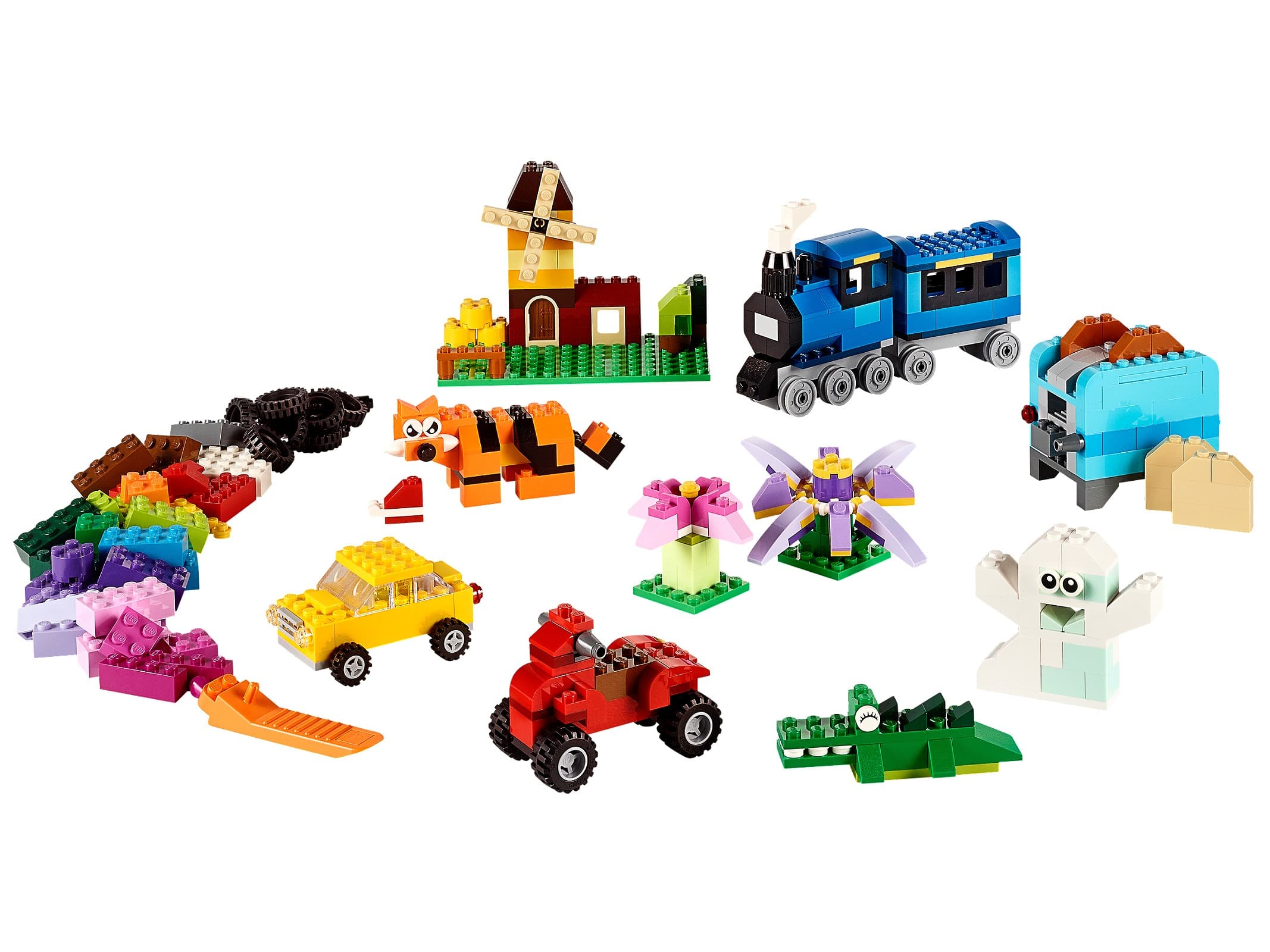 LEGO Classic Creatieve medium opbergdoos LEGO-set
