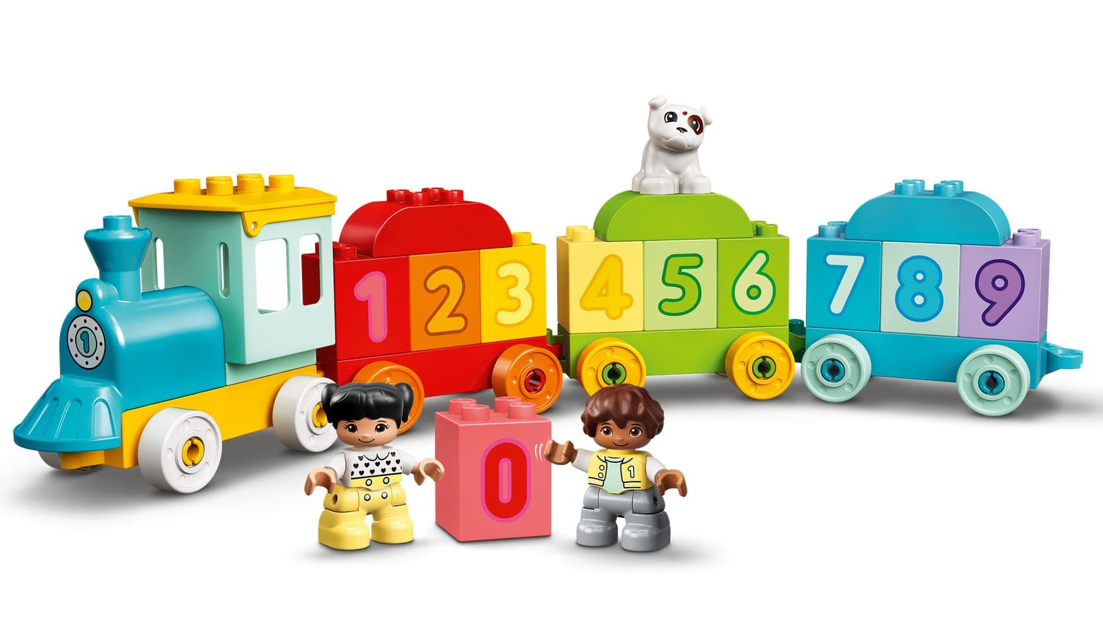 Getallentrein - Leren tellen LEGO-set