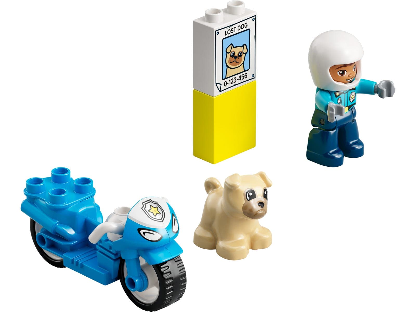 Police Motorcycle LEGO-set