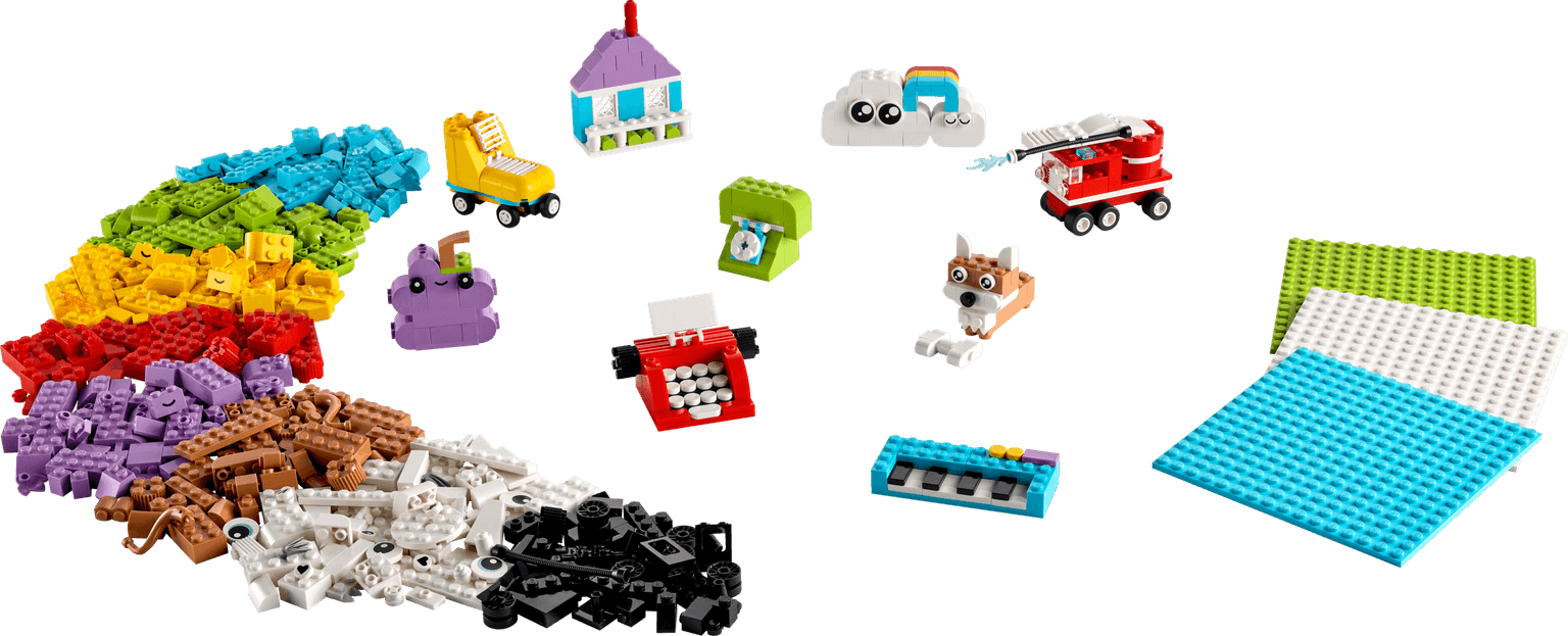 Creatieve bouw- en speeldoos LEGO-set