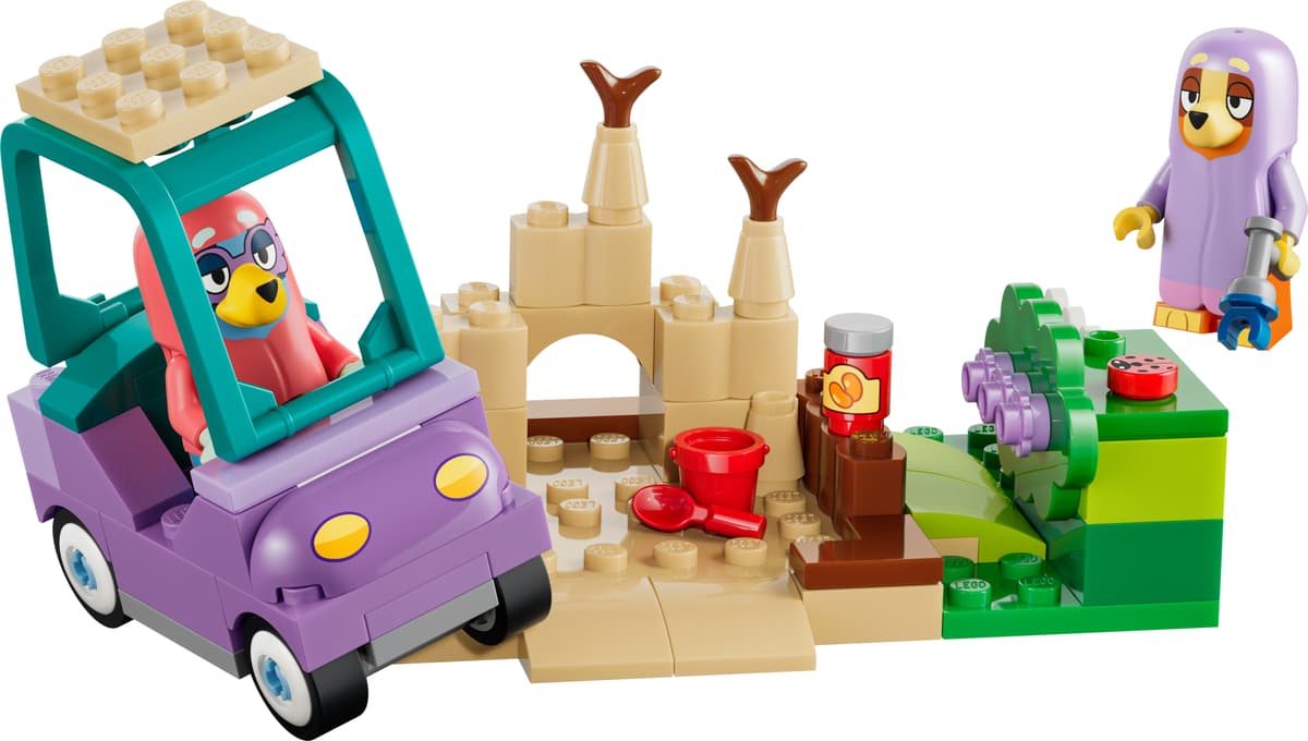Oma's met Bingo en Bluey LEGO-set