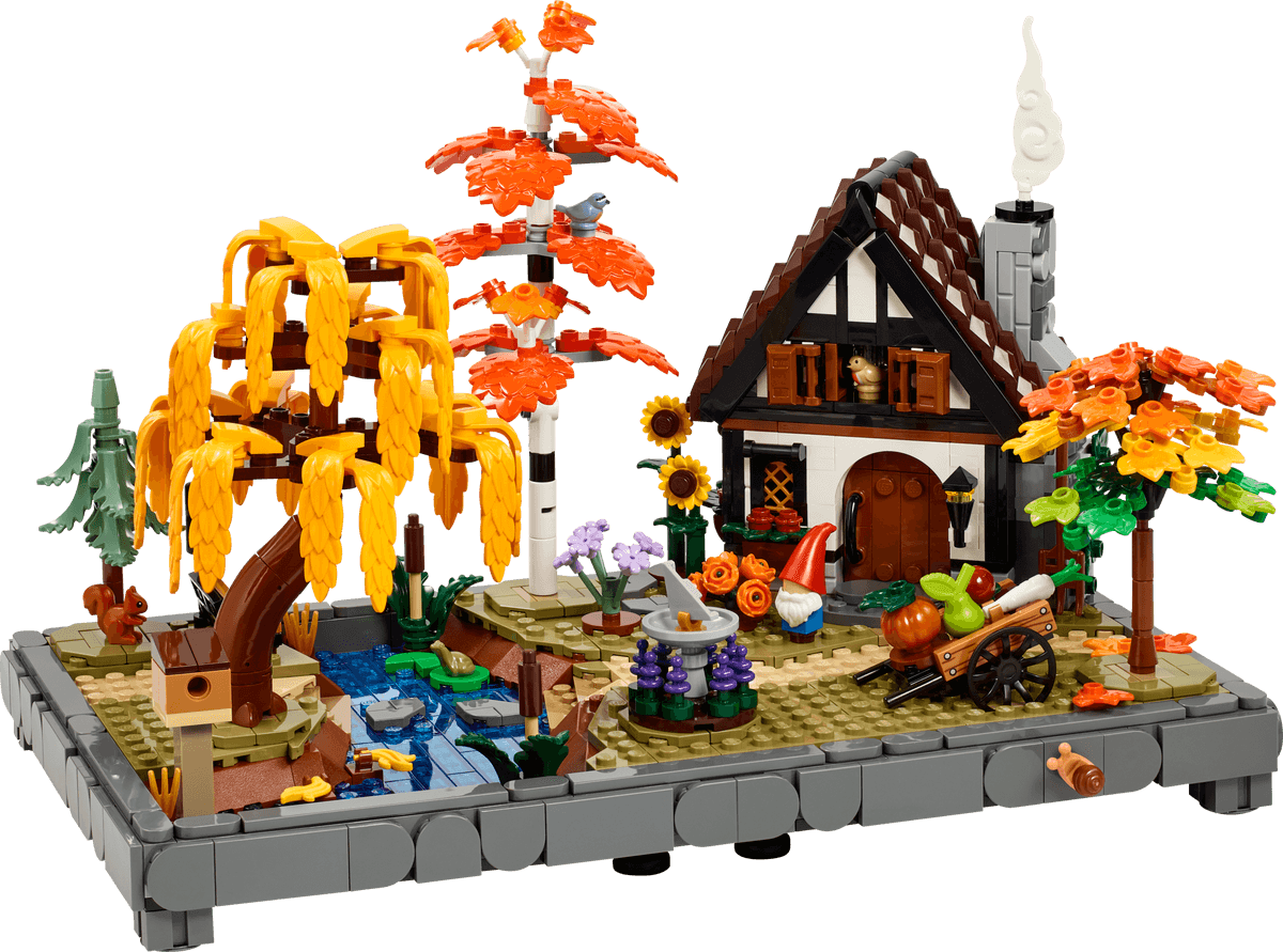 Autumn Cottage Garden LEGO-set
