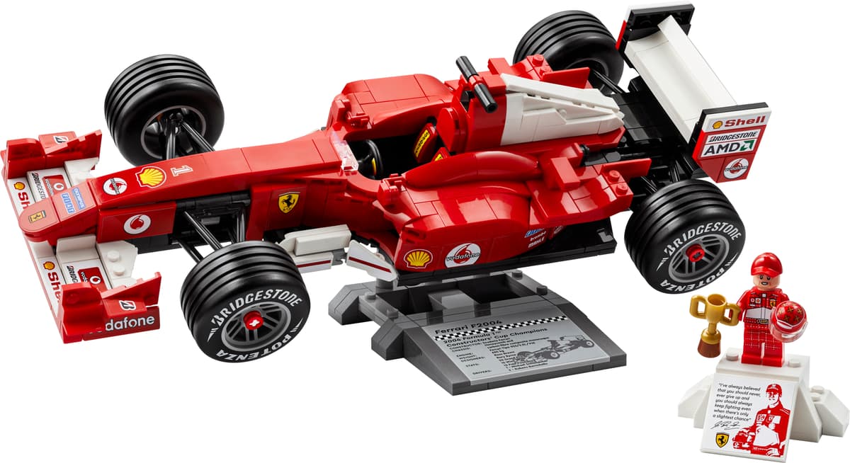 Ferrari F2004 & Michael Schumacher LEGO-set