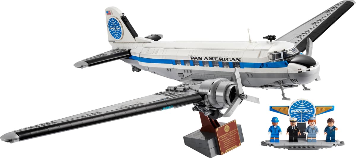 Douglas DC-3 PAN AM Airliner LEGO-set