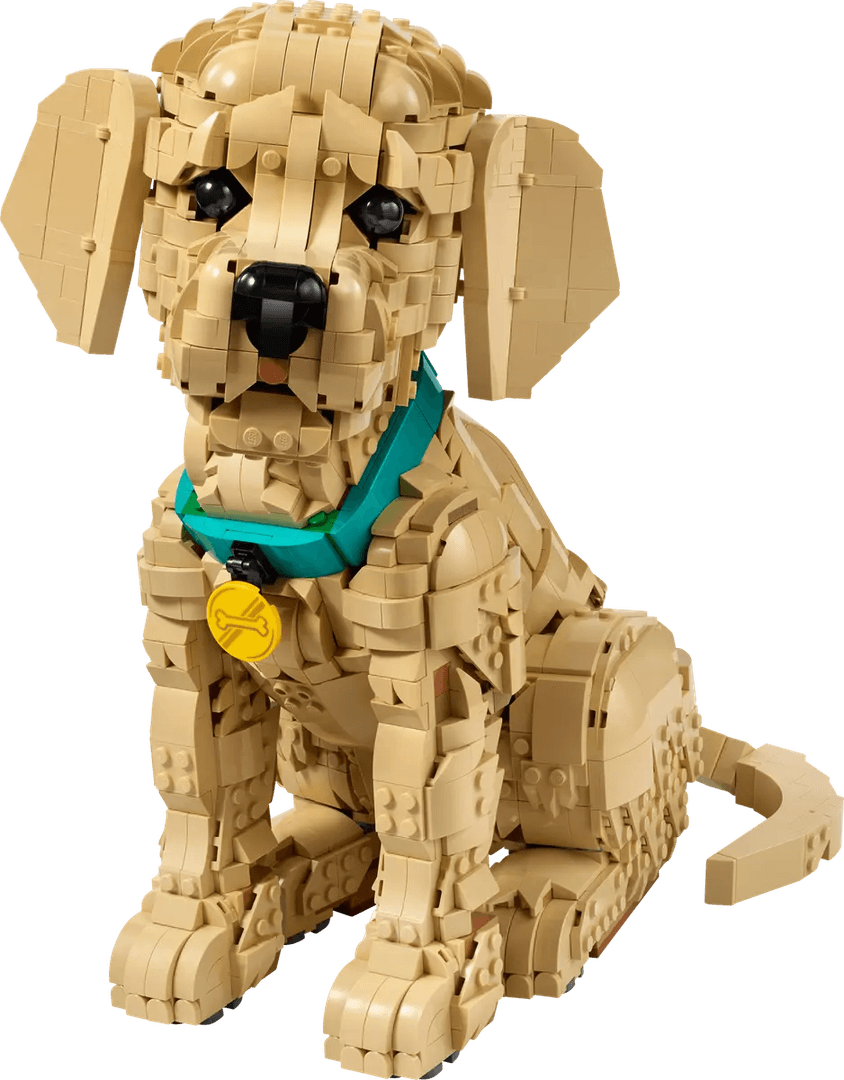 Golden Retriever Puppy LEGO-set
