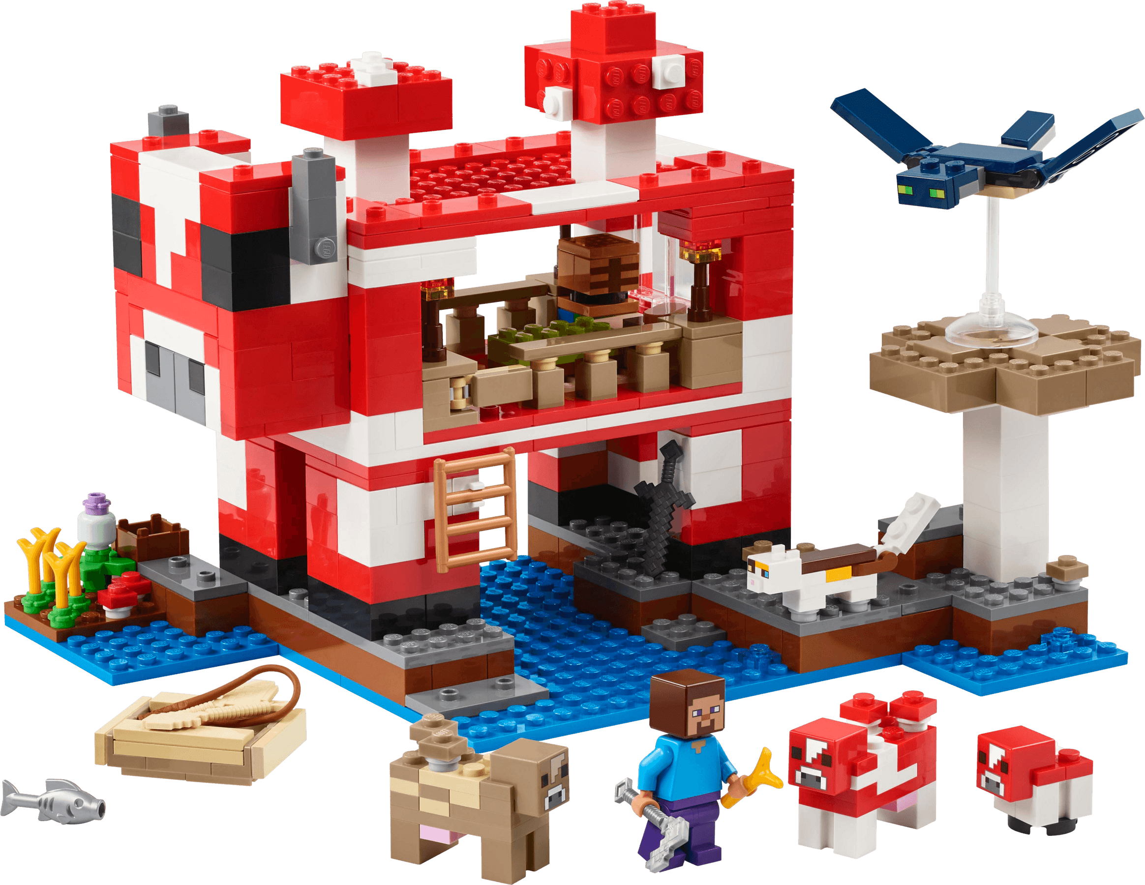 The Mooshroom House LEGO-set