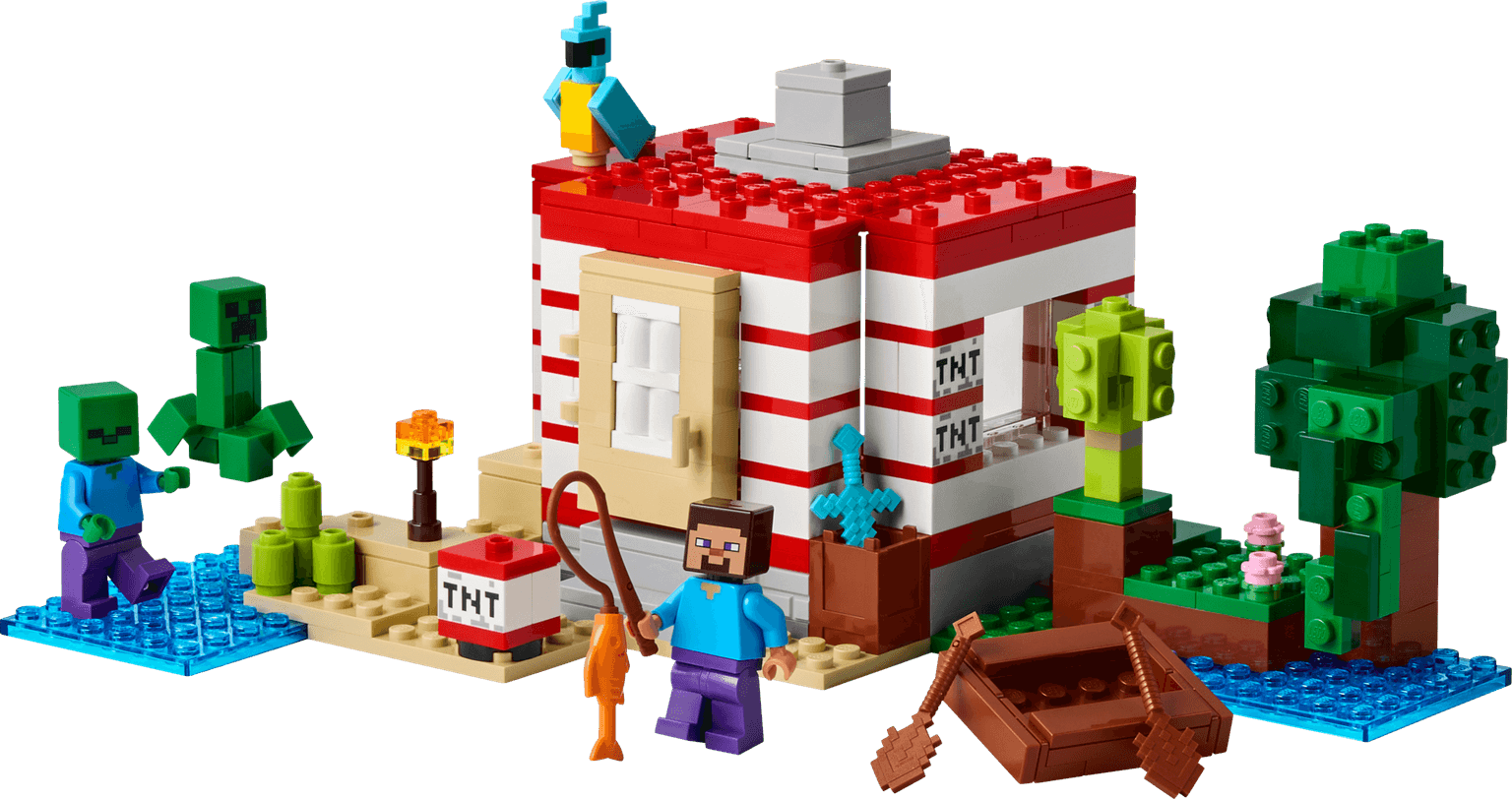 The TNT Jungle House LEGO-set