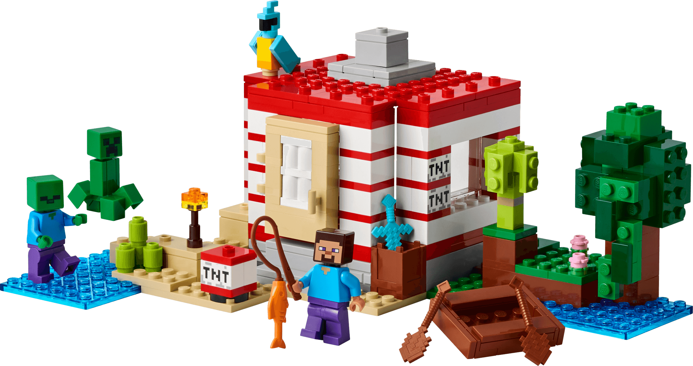 The TNT Jungle House LEGO-set