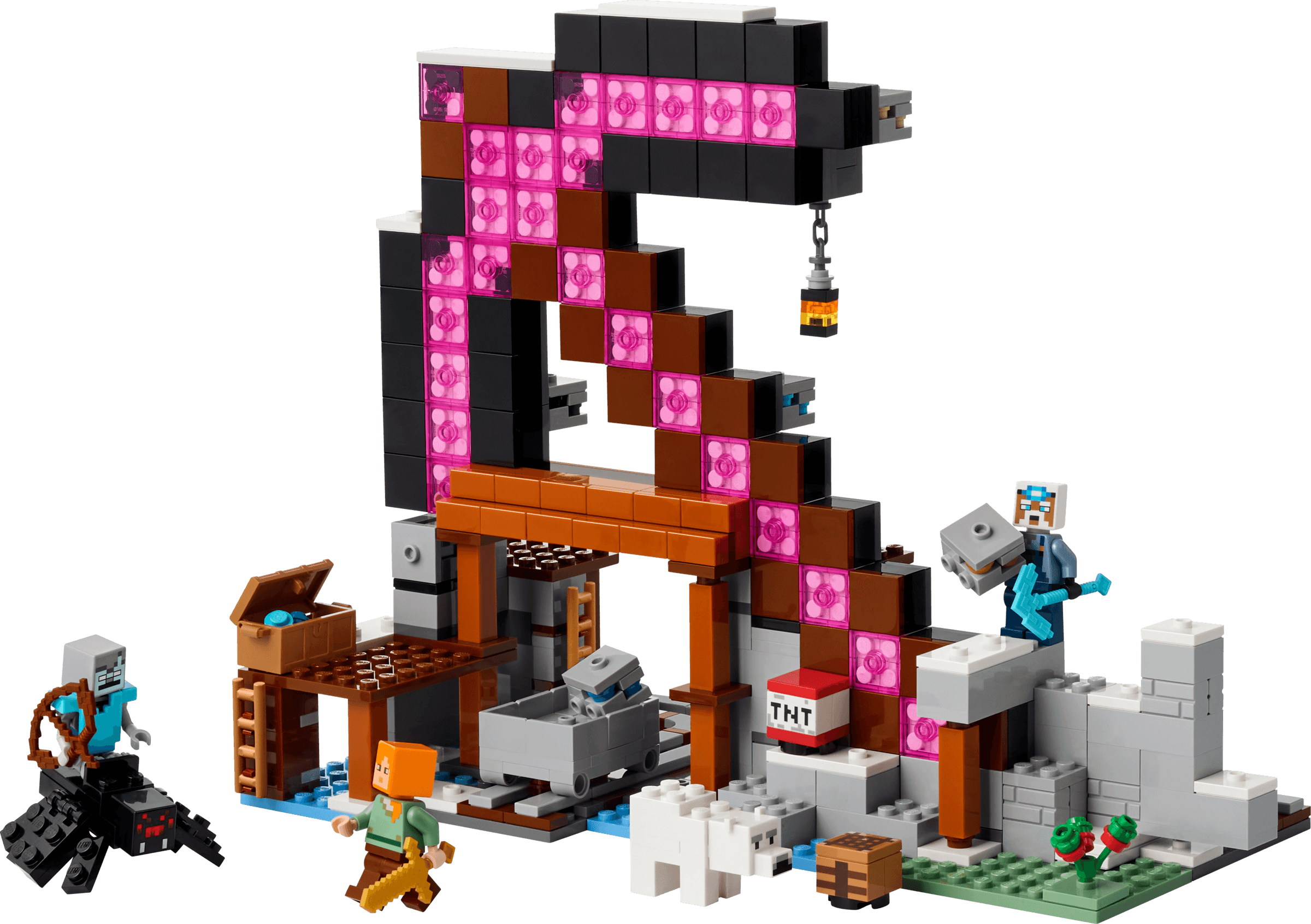 De pikhouweelmijn LEGO-set
