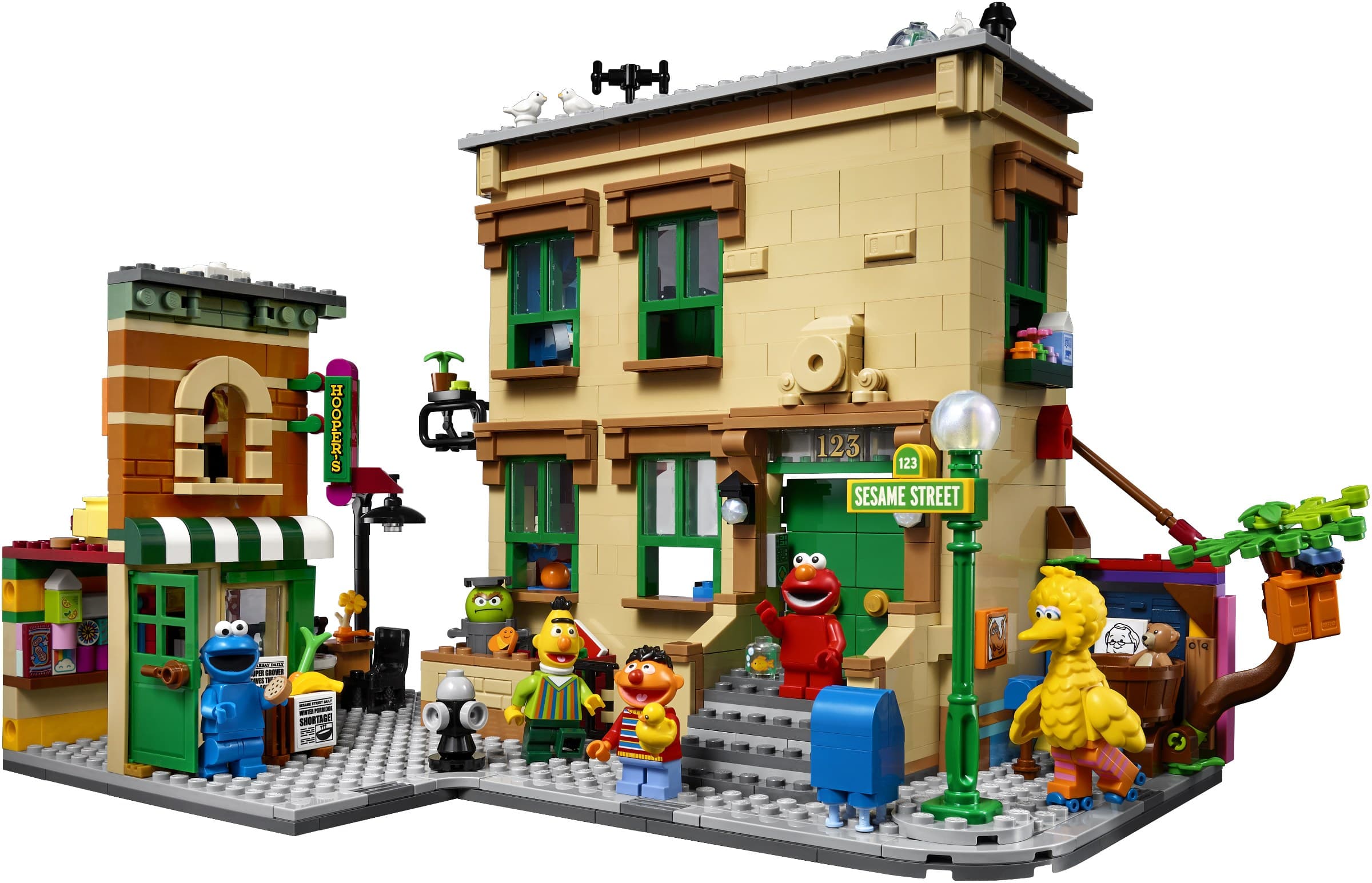 123 Sesame Street LEGO-set