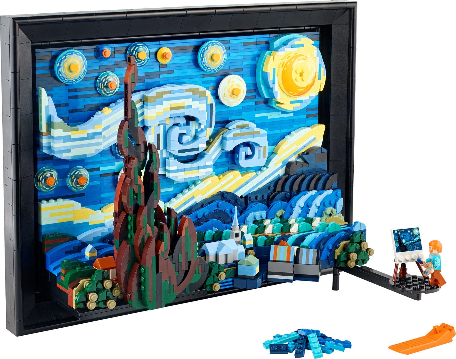 Vincent van Gogh - De sterrennacht LEGO-set