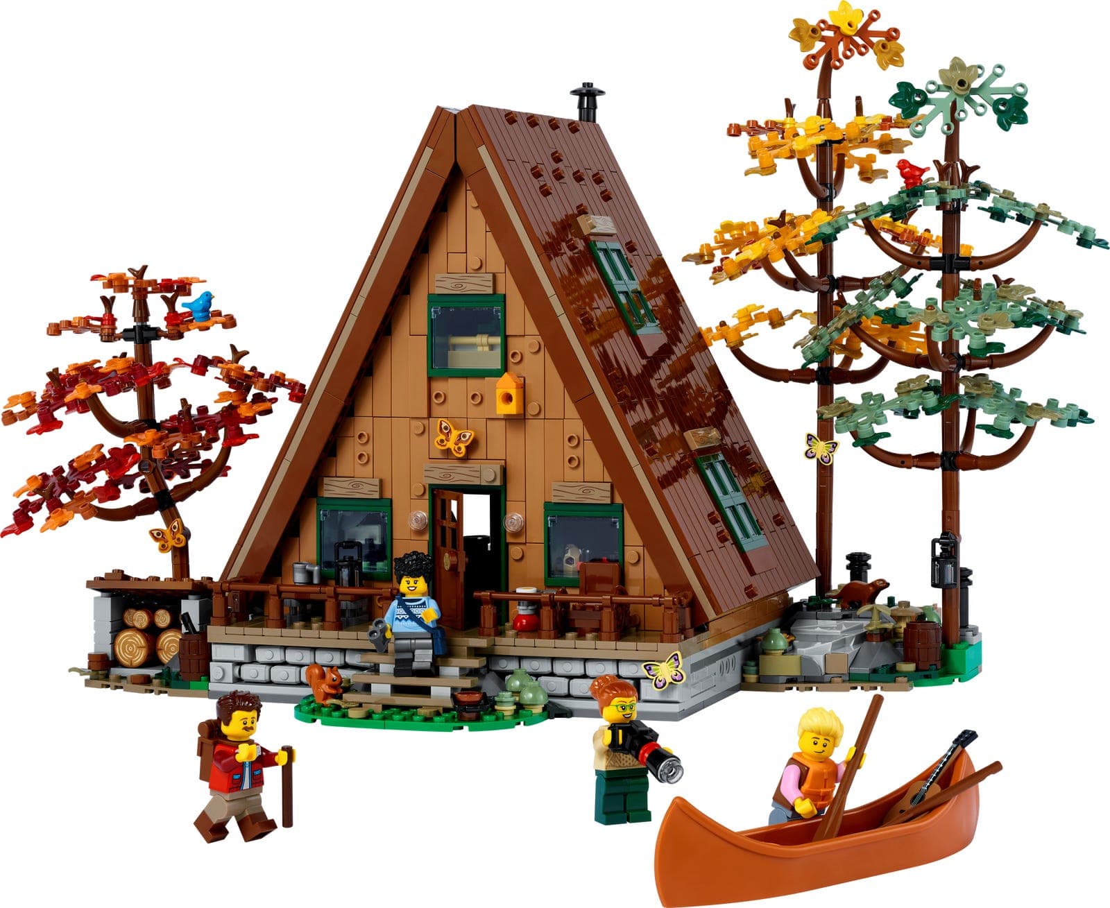 A-Frame Cabin LEGO-set