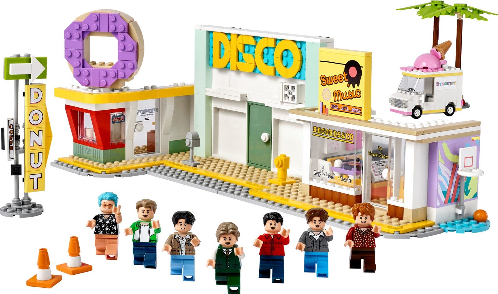 BTS Dynamite LEGO-set