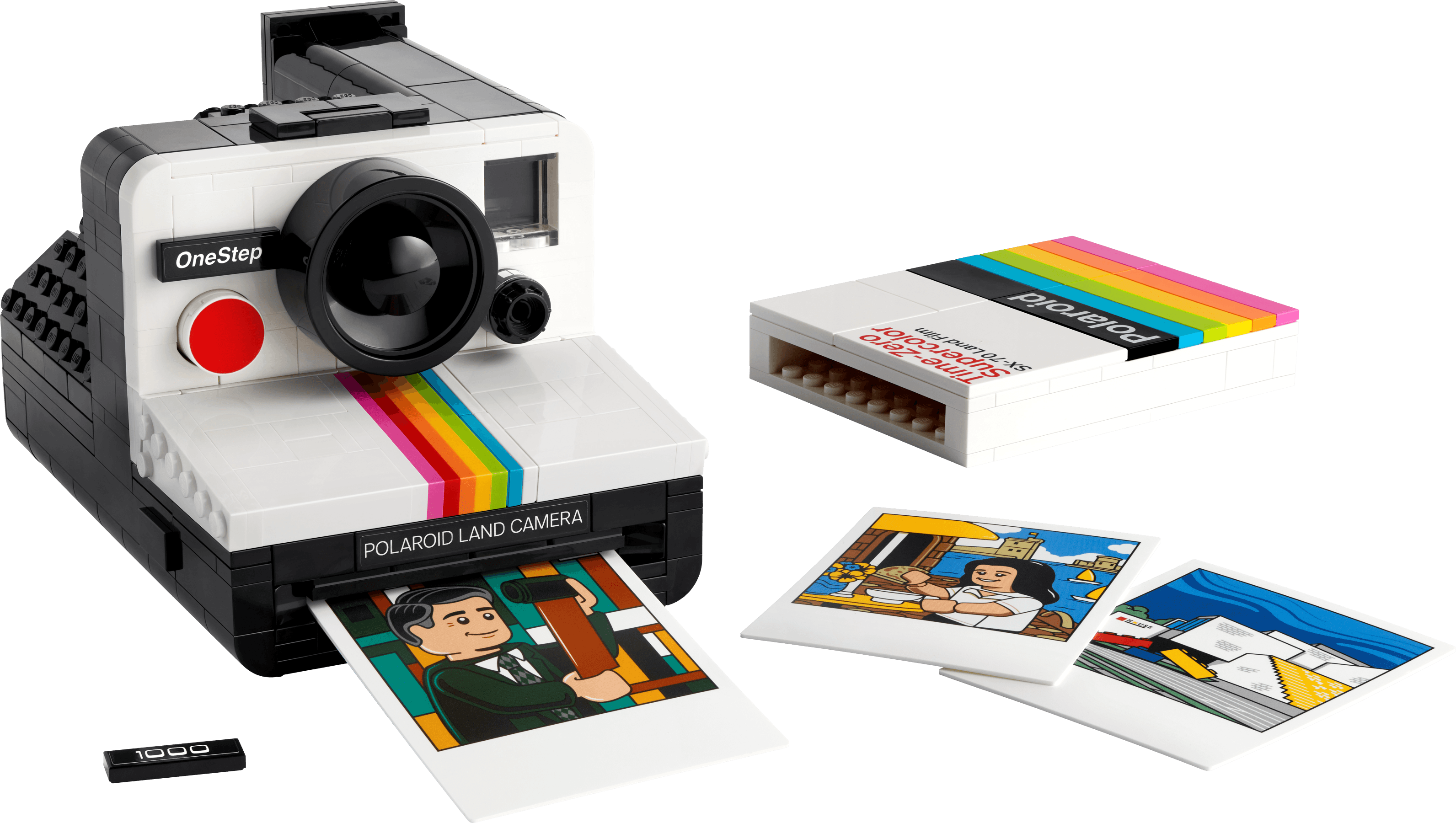 Polaroid OneStep SX-70 camera LEGO-set