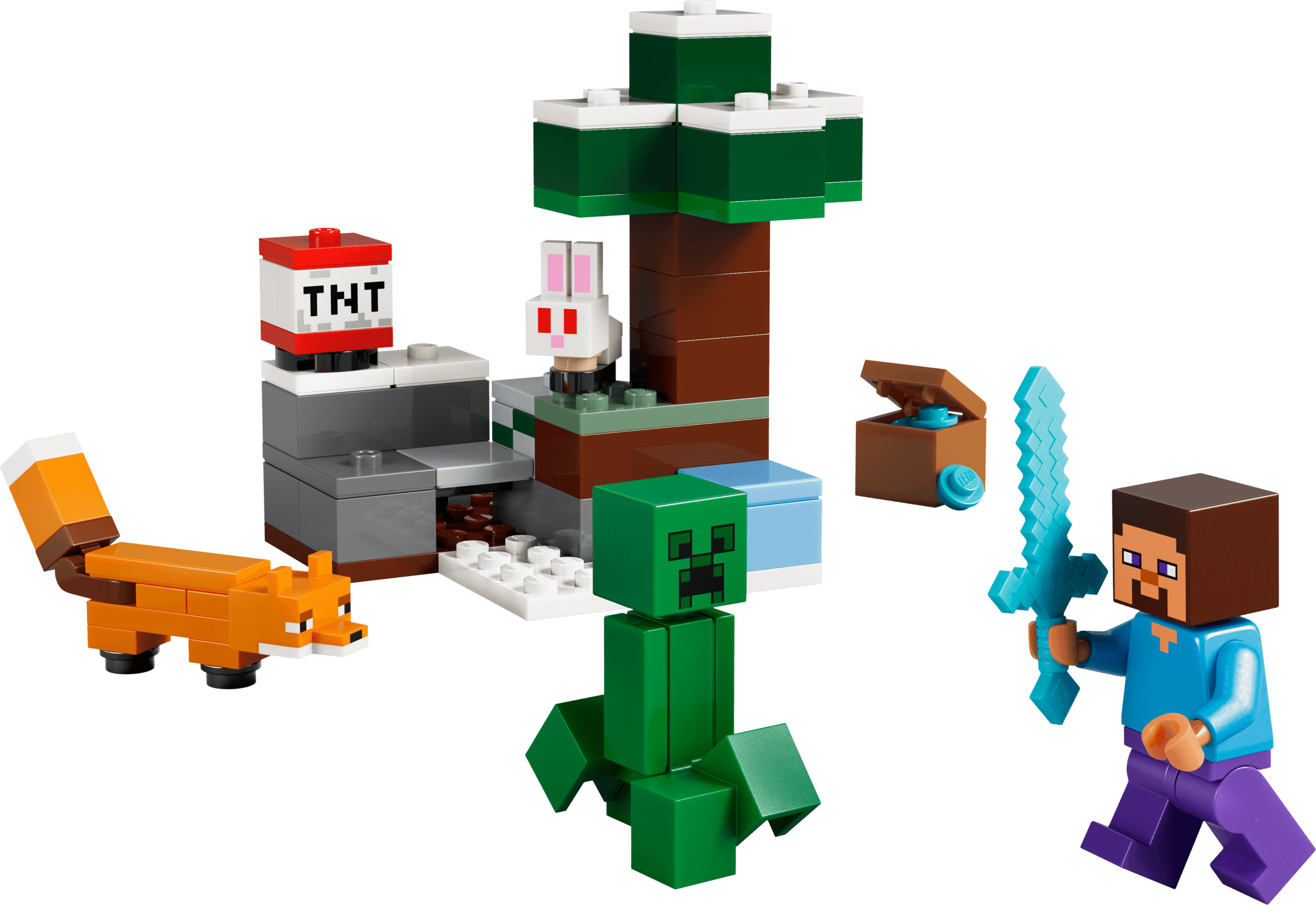 Steve's Taiga Adventure LEGO-set