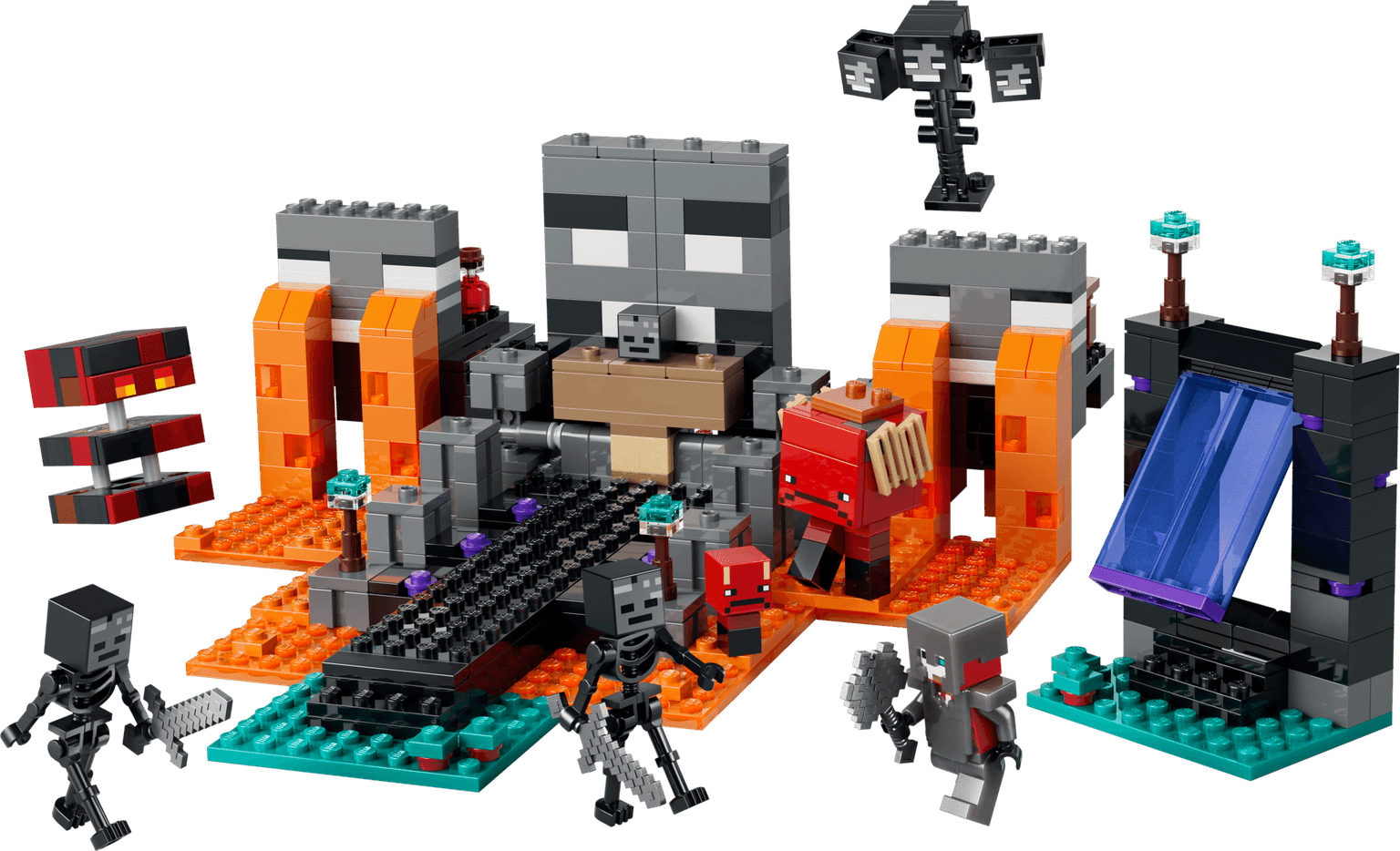 De Wither-strijd LEGO-set