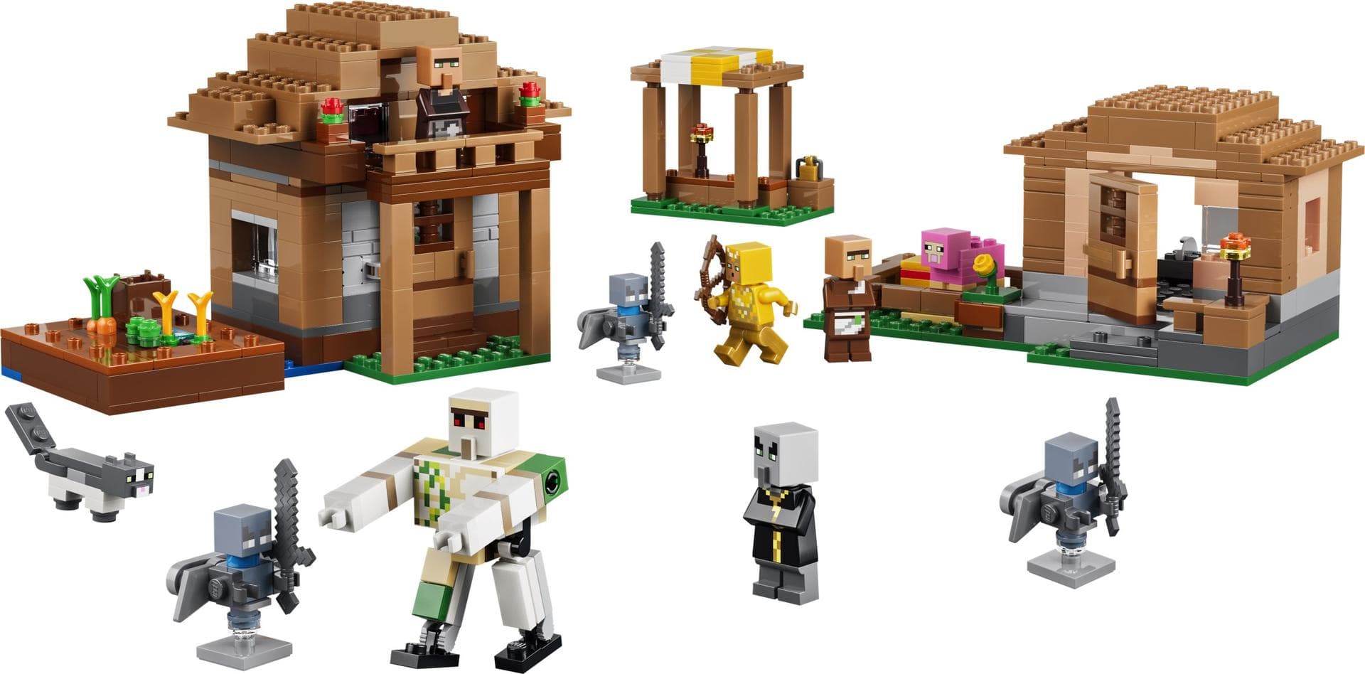 Evoker Village Attack LEGO-set
