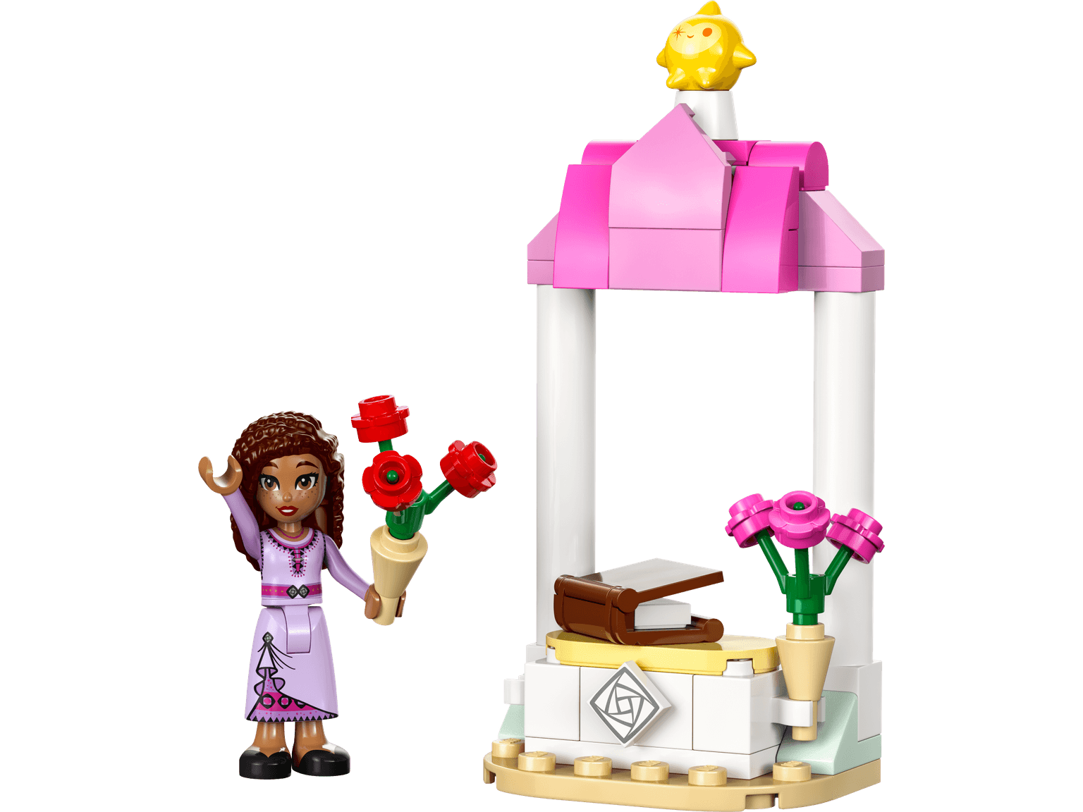 Asha's Welcome Booth LEGO-set