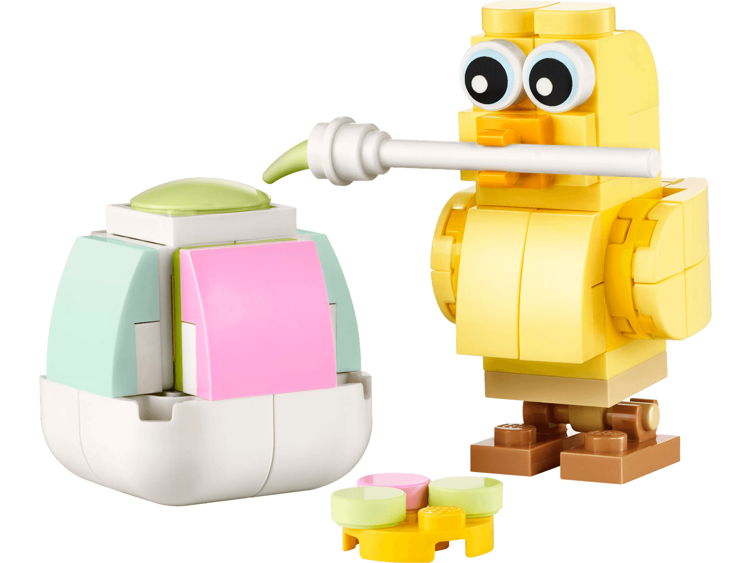 Easter Egg Chick Painting Fun LEGO-set