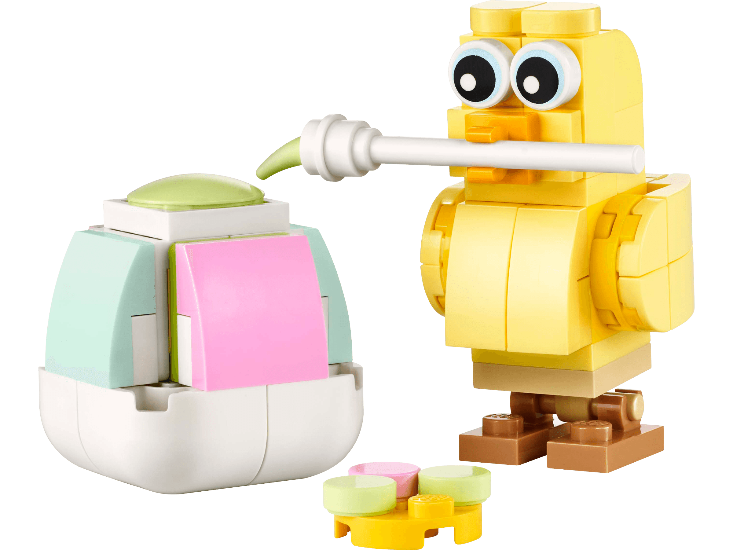 Easter Egg Chick Painting Fun LEGO-set