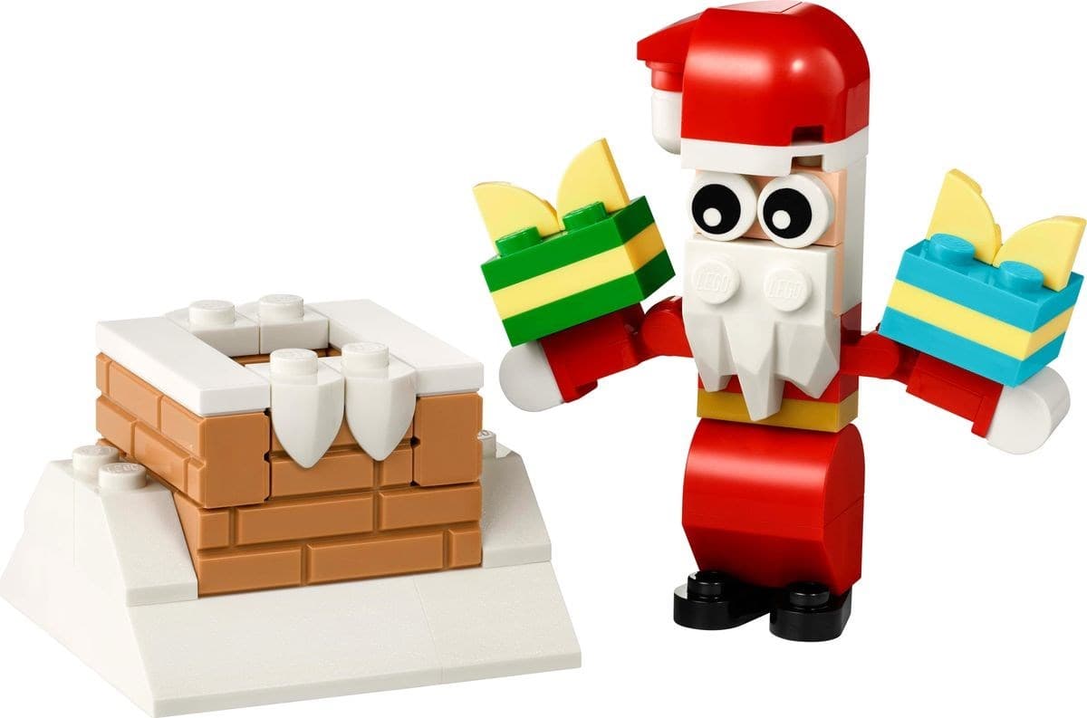 Christmas Chimney Fun with Santa LEGO-set