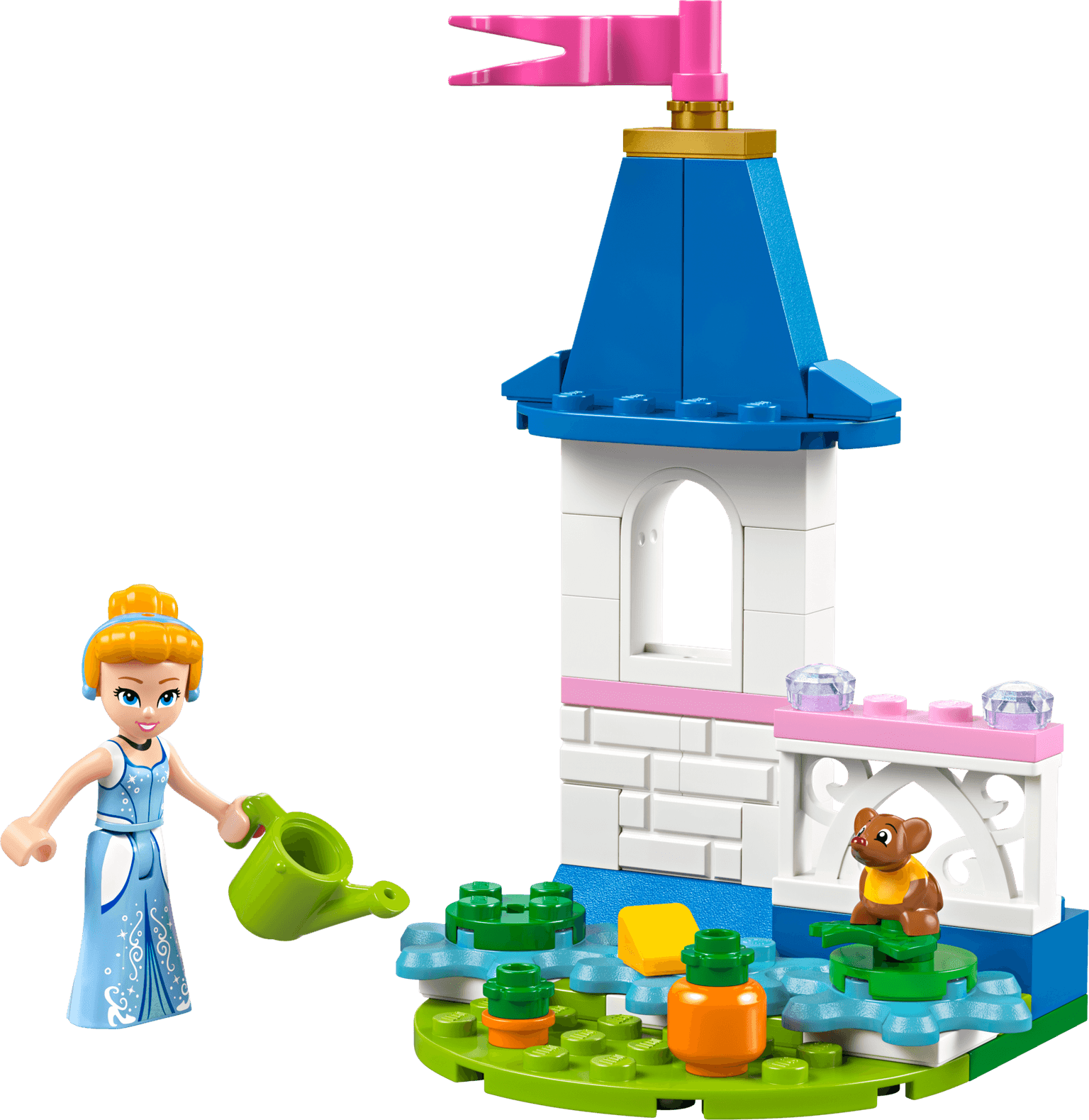 Cinderella's Mini Garden Castle LEGO-set