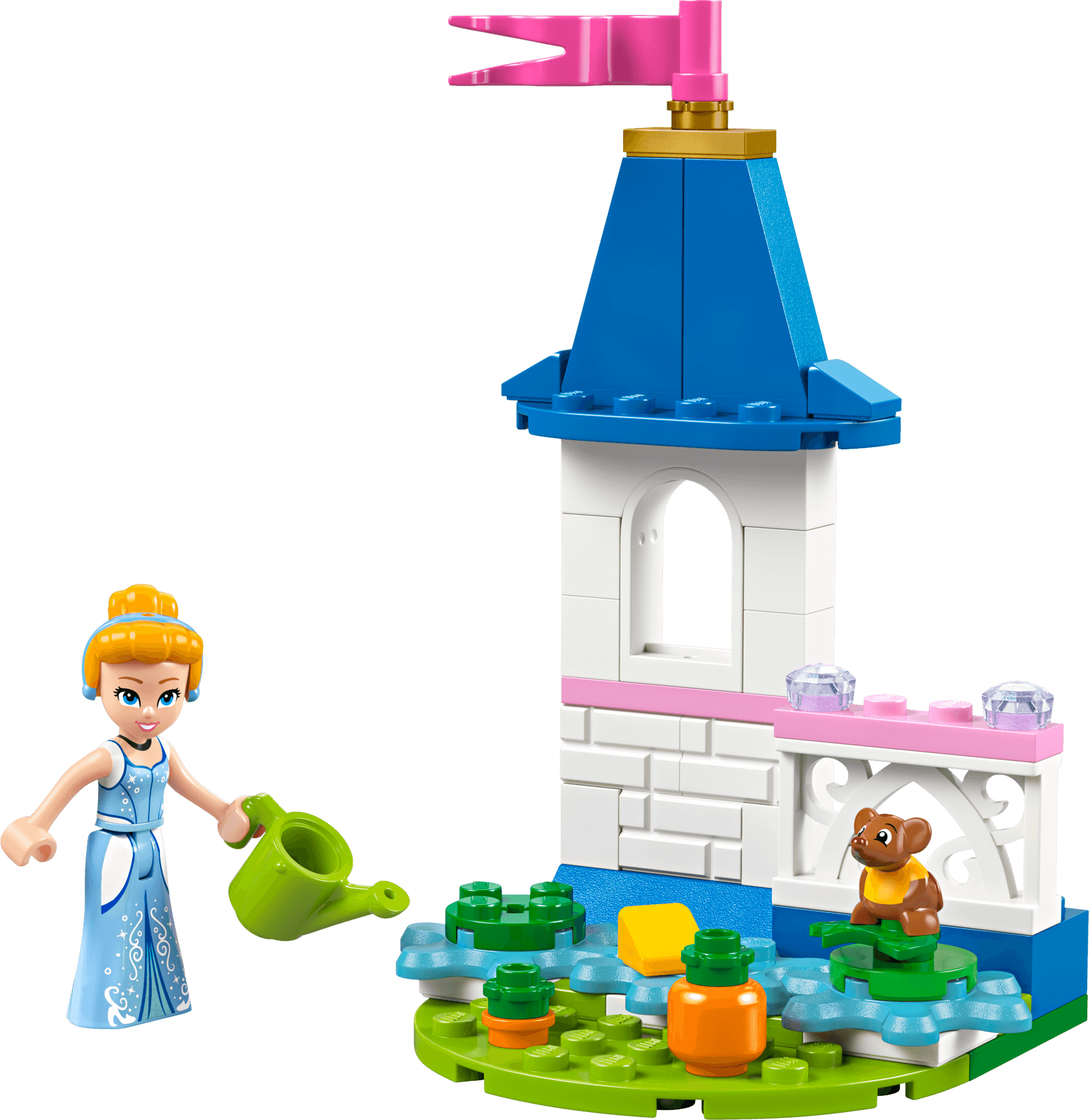 Cinderella's Mini Garden Castle LEGO-set