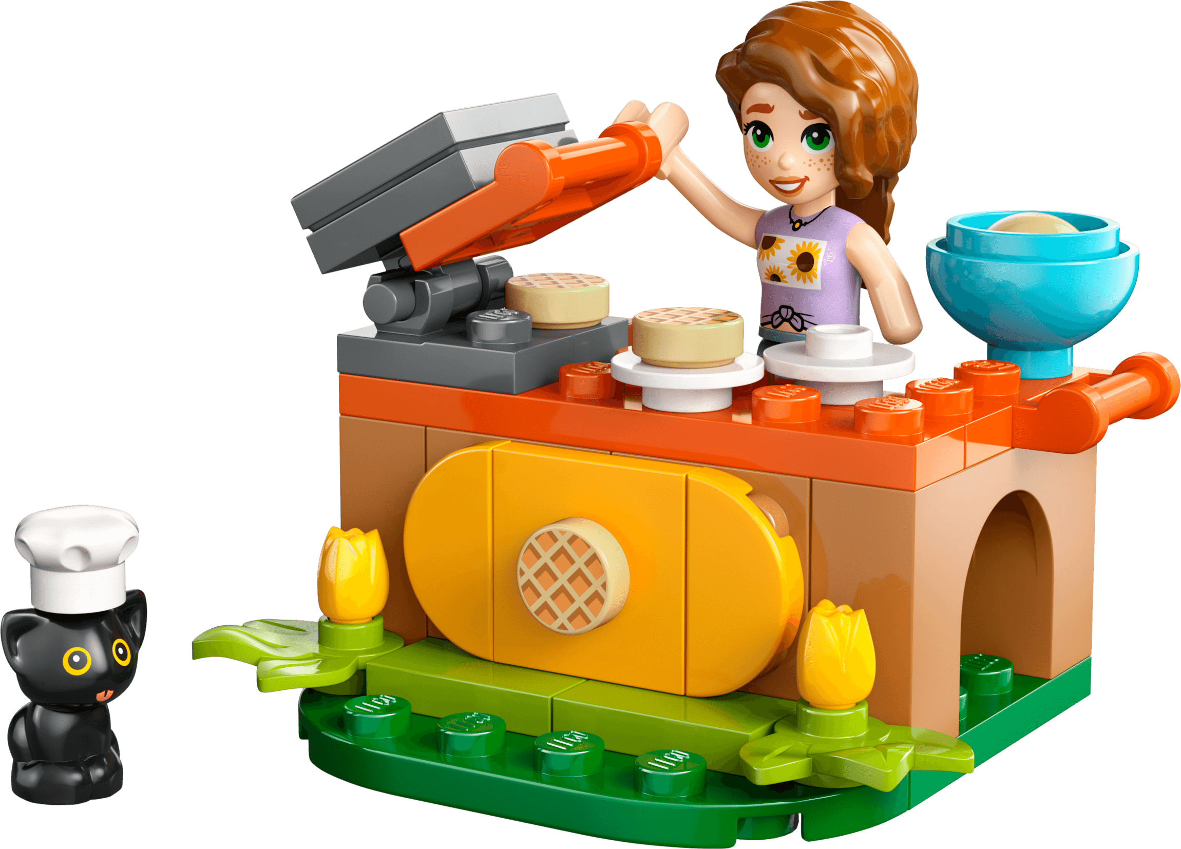 Autumn's Waffle Stand LEGO-set