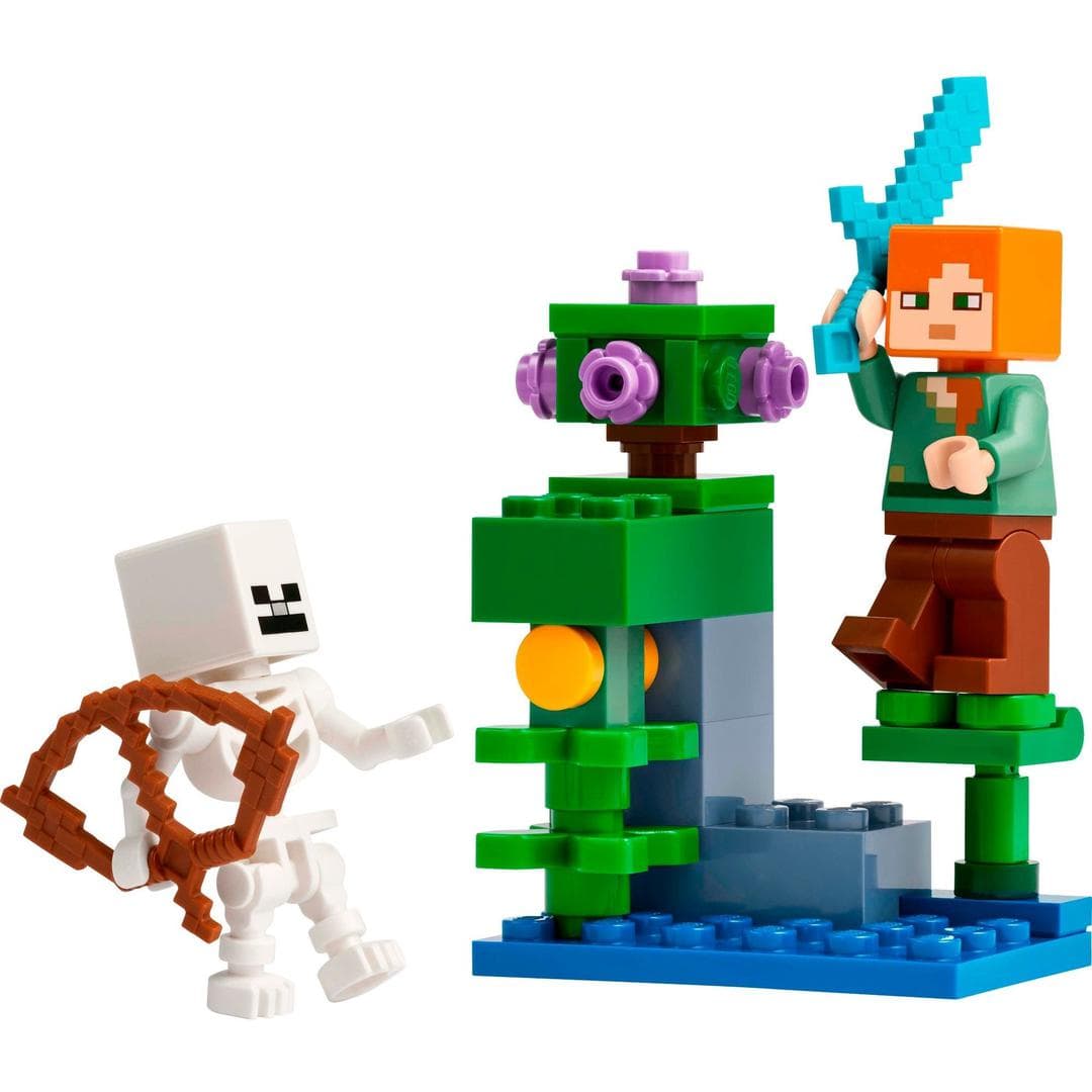 The Lush Cave Fight LEGO-set