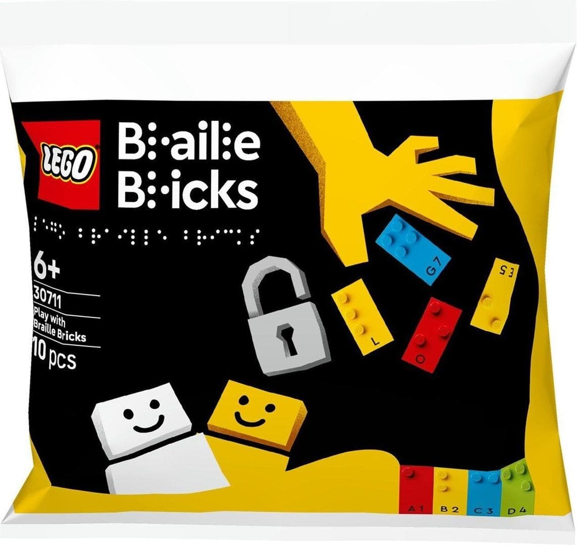 Play with Braille Bricks LEGO-set