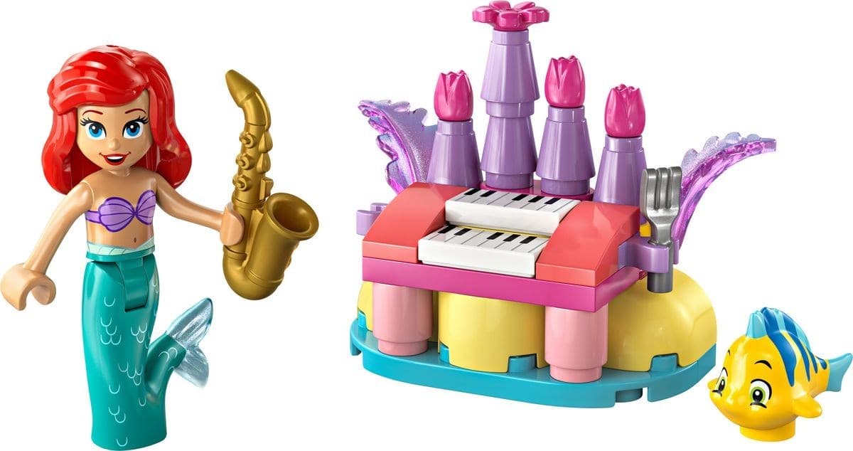 Ariel & Flounder's Birthday Music Fun LEGO-set