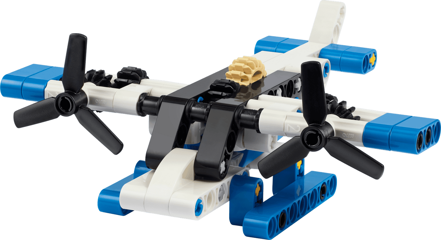 White Seaplane LEGO-set