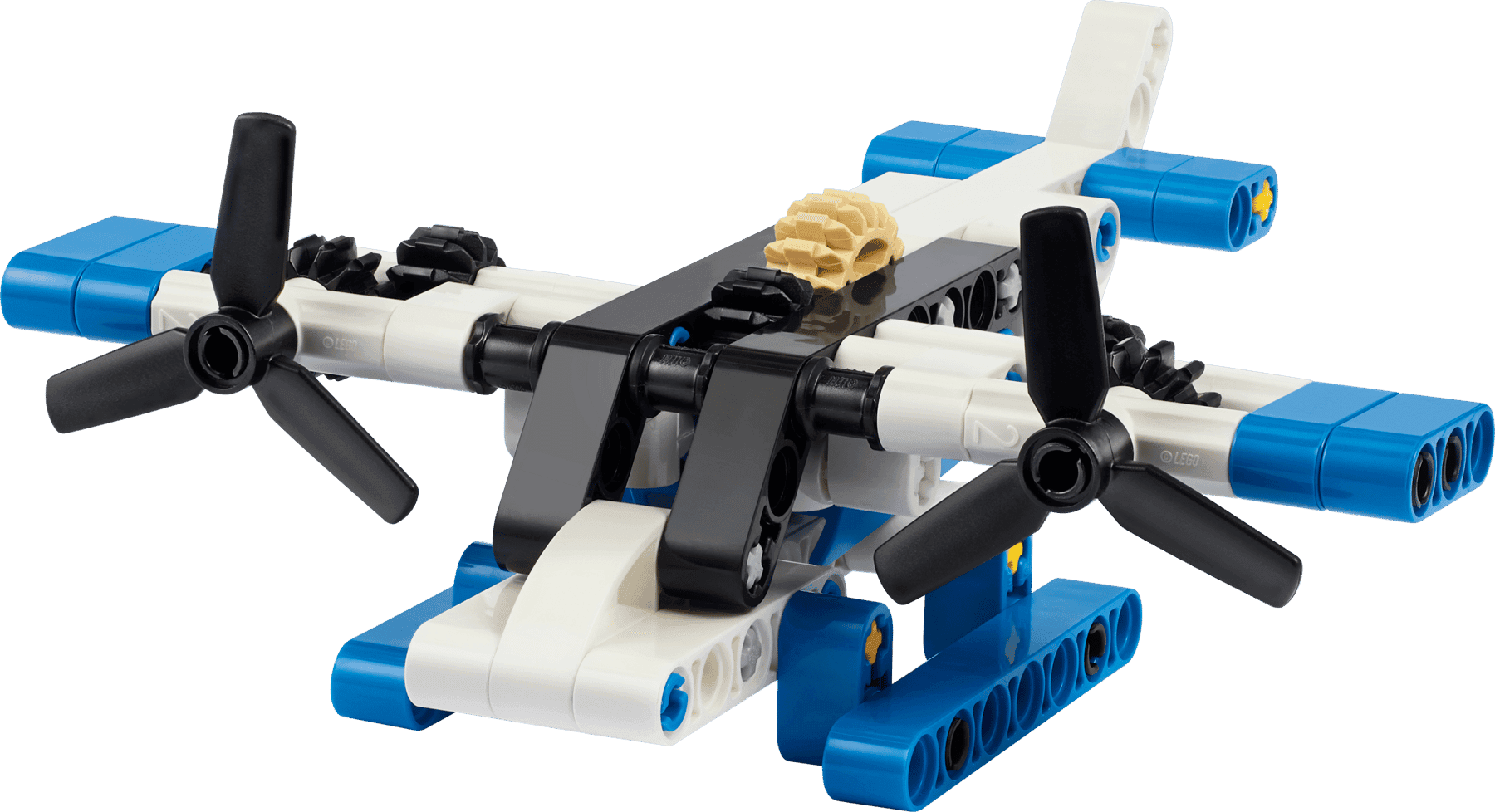 White Seaplane LEGO-set