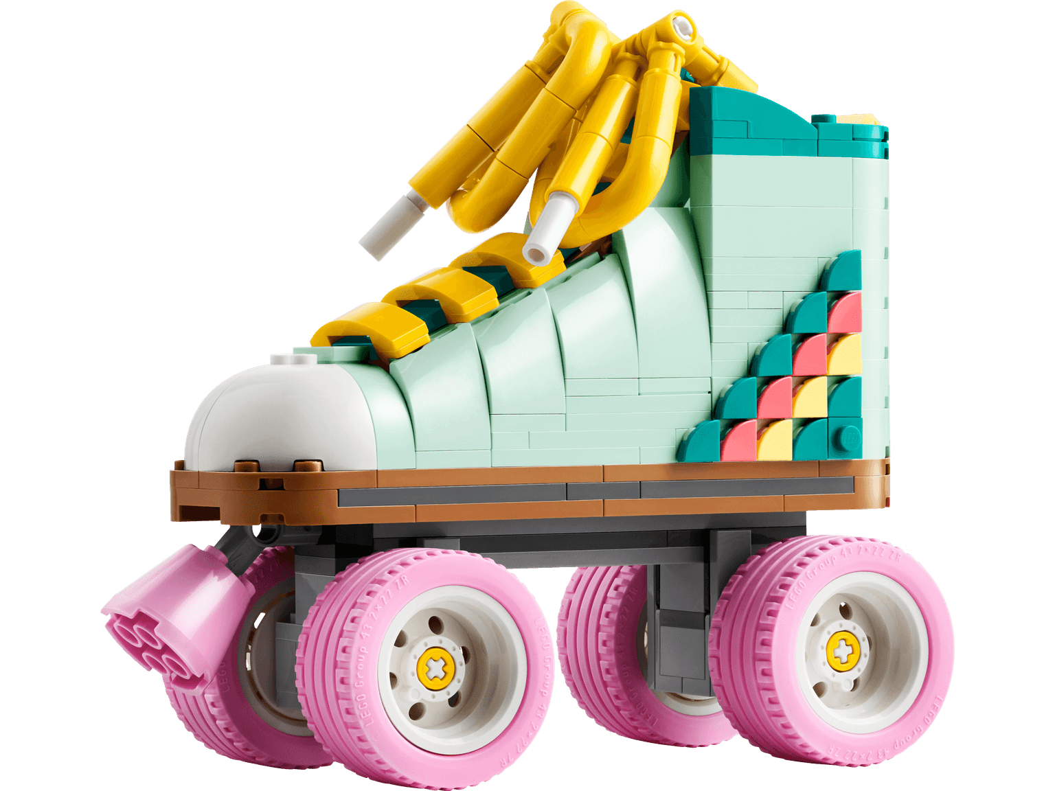 Retro rolschaats LEGO-set