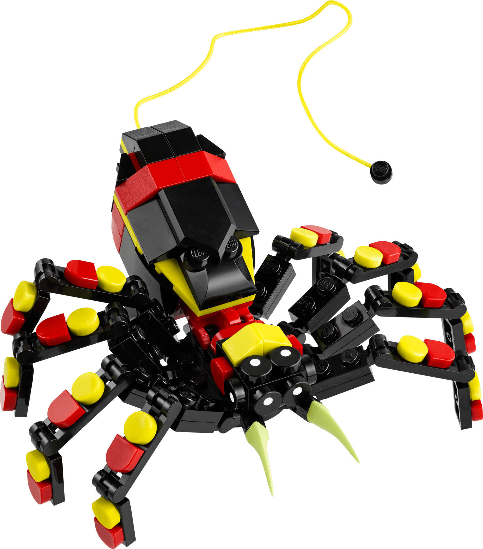 Wilde dieren: spannende spin LEGO-set
