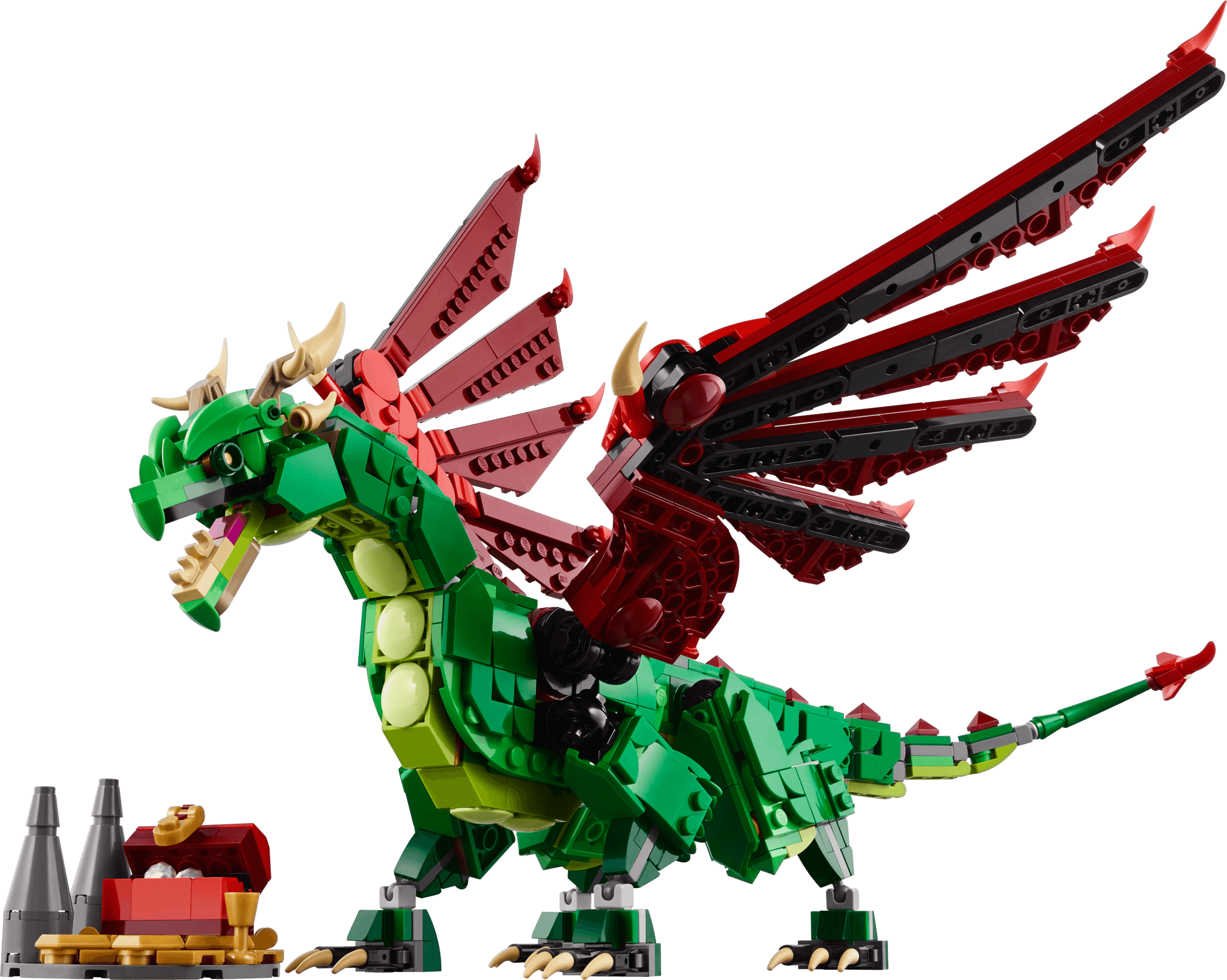 Middeleeuwse draak LEGO-set