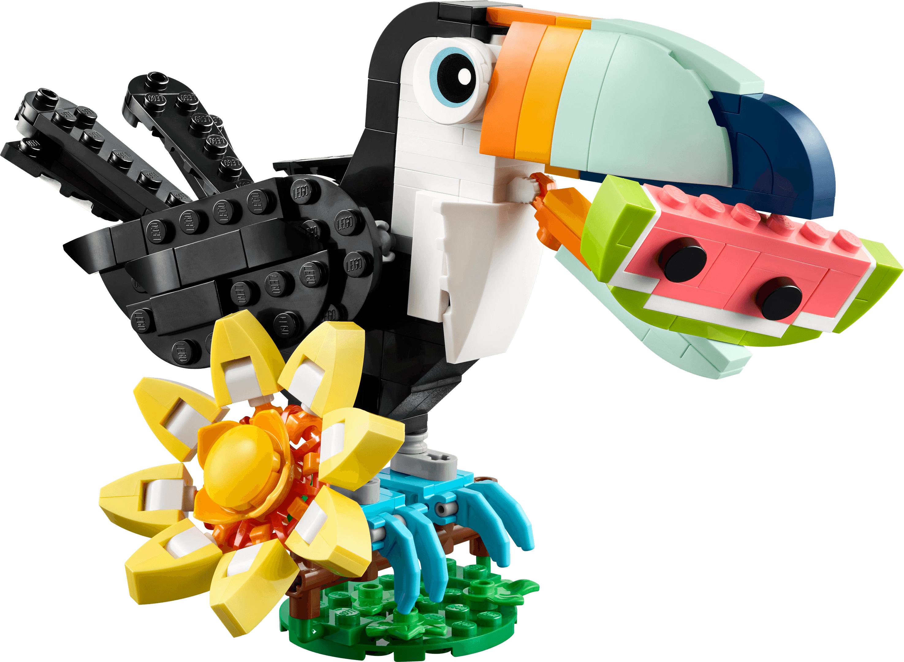 Wilde dieren: tropische toekan LEGO-set
