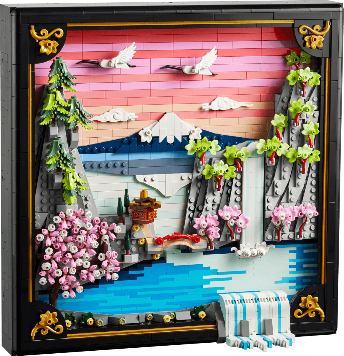 Landschap met Japanse kersenbloesems LEGO-set