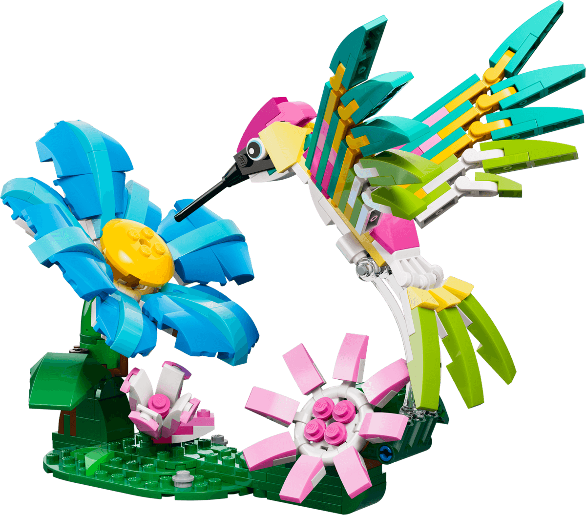 Wild Animals: Colorful Hummingbird LEGO-set
