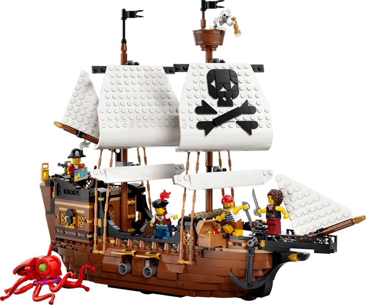 Klassiek piratenschip LEGO-set