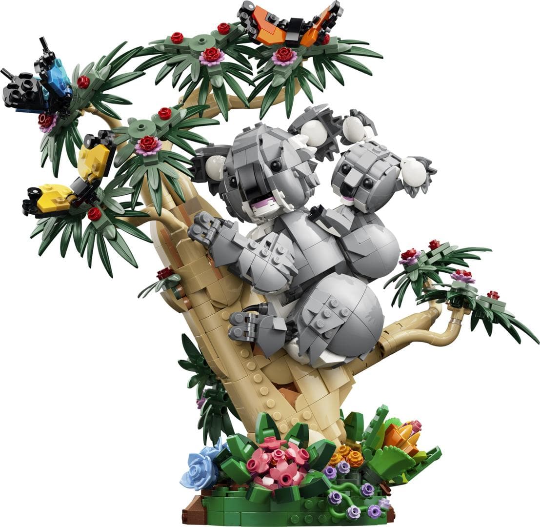 Wilde dieren: koalafamilie LEGO-set