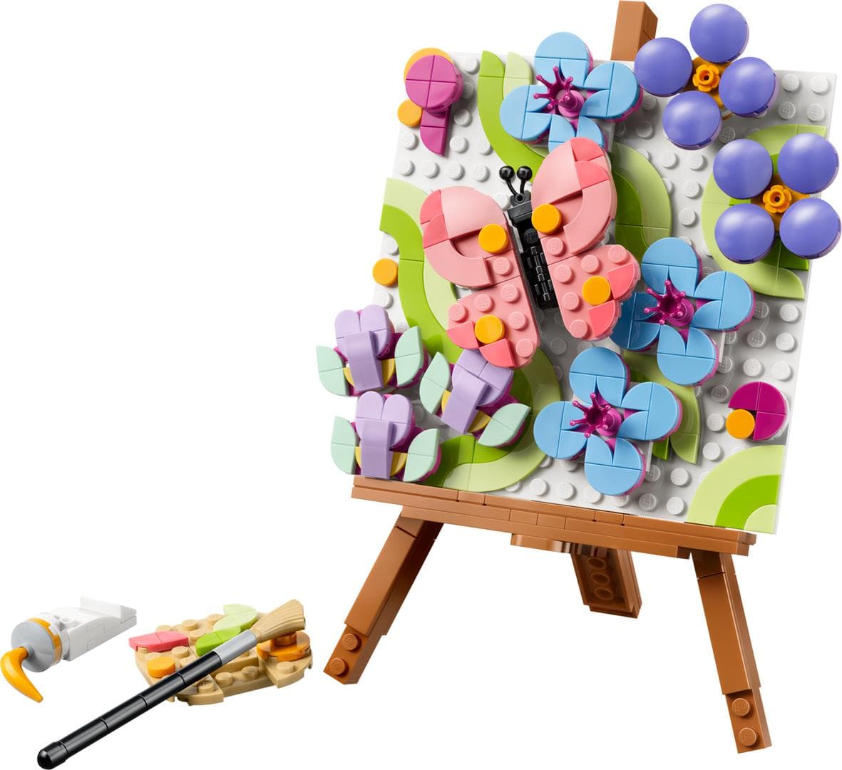 Bloemenschilderij LEGO-set