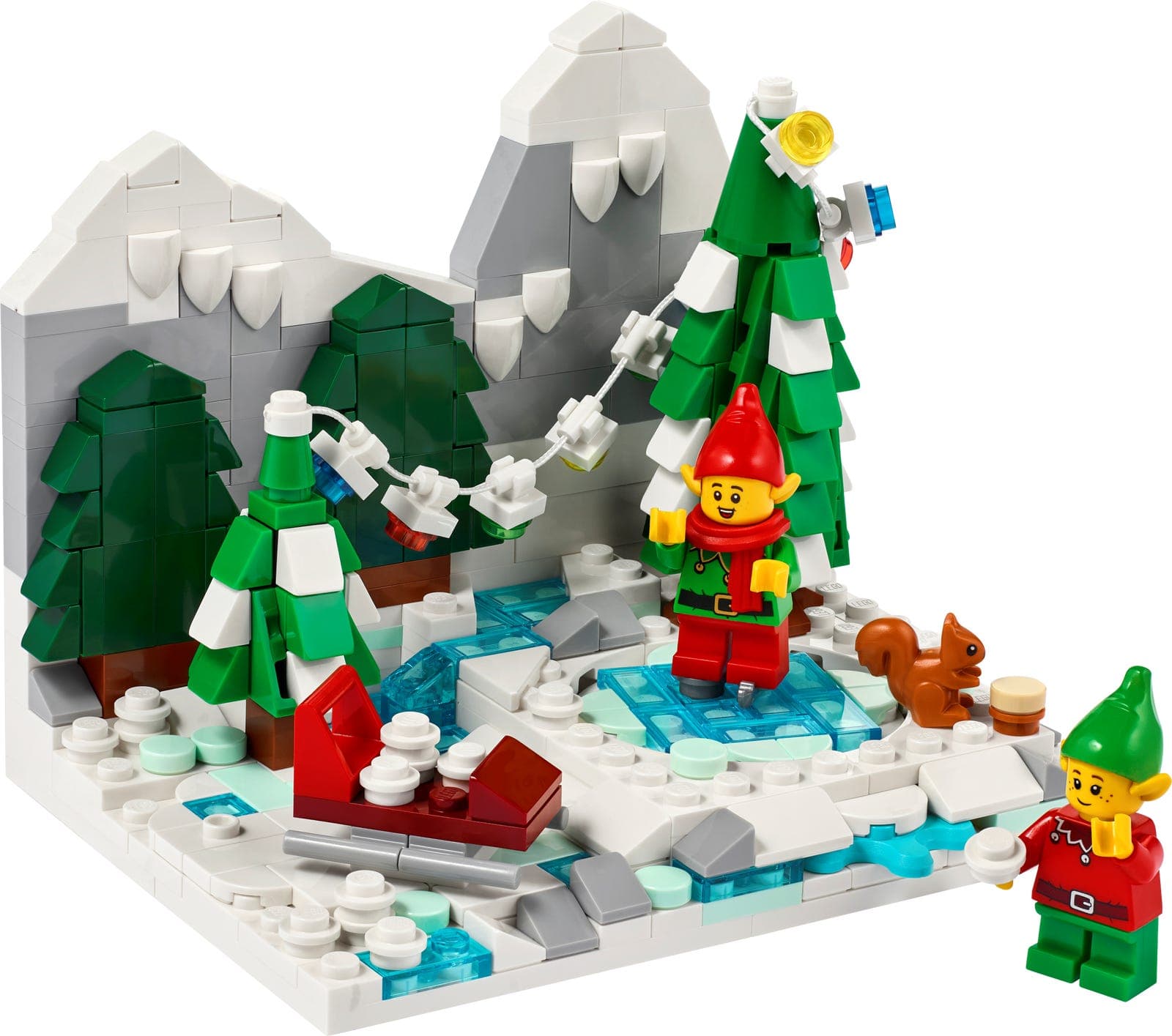 Winter Elves Scene LEGO-set