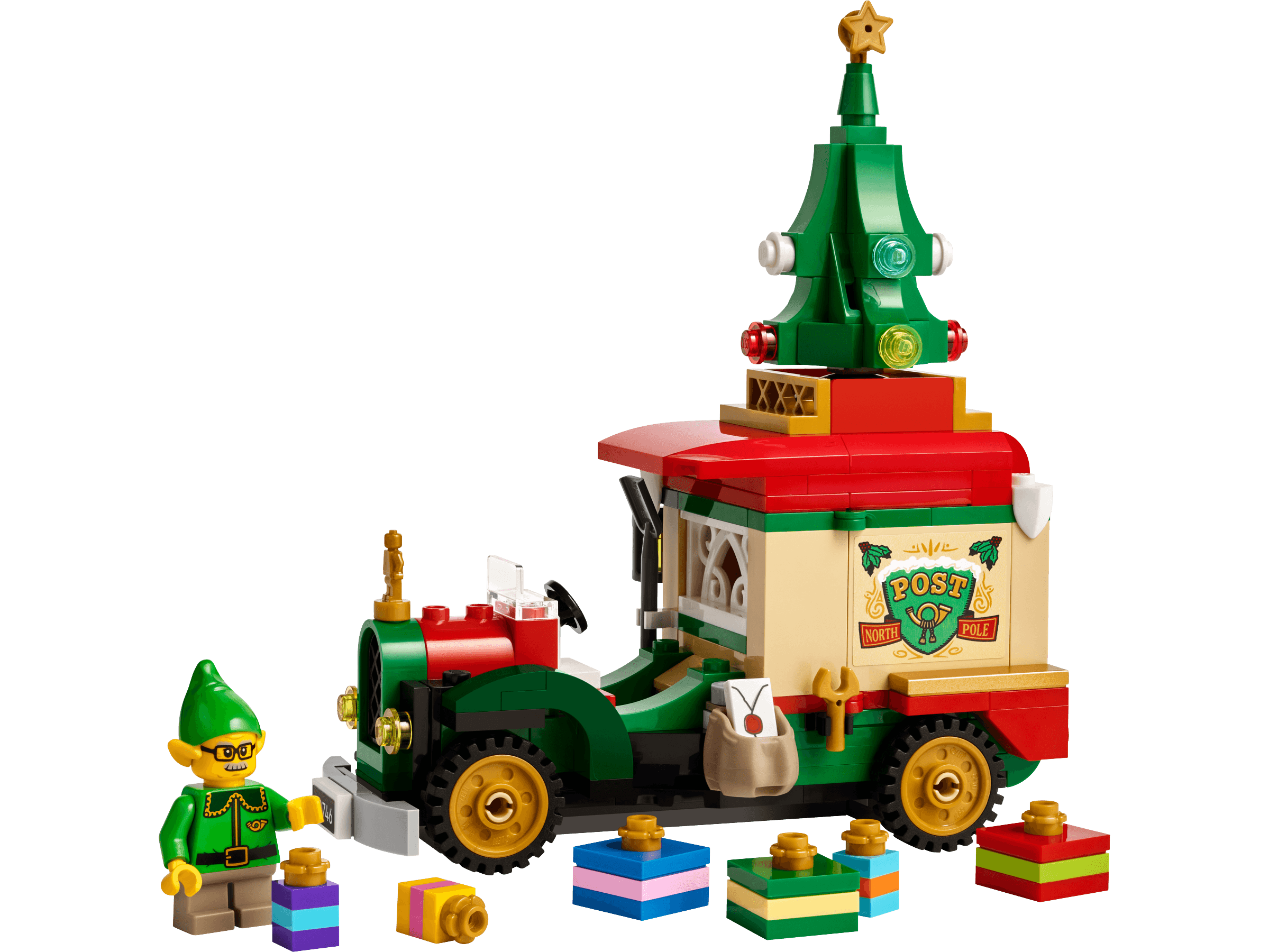 Santa's Delivery Truck LEGO-set