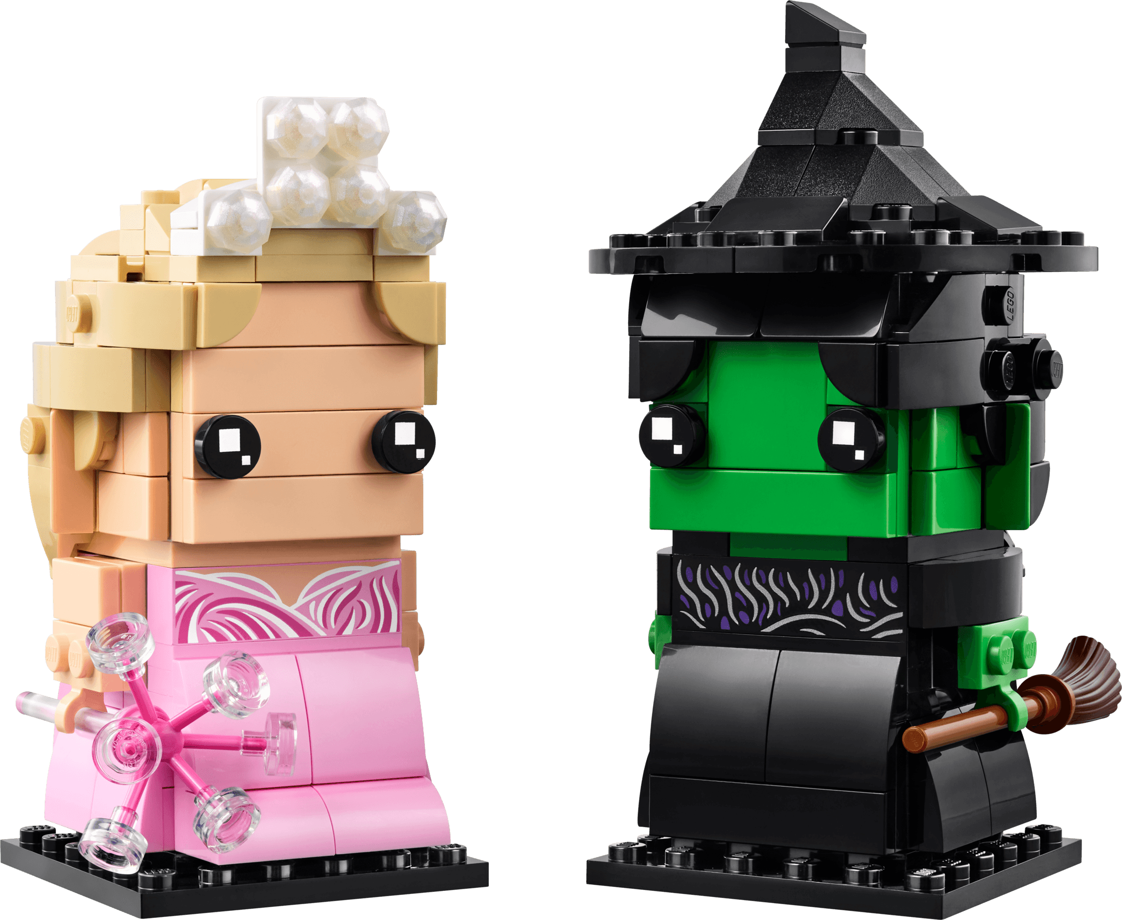 Elphaba en Glinda figuren LEGO-set