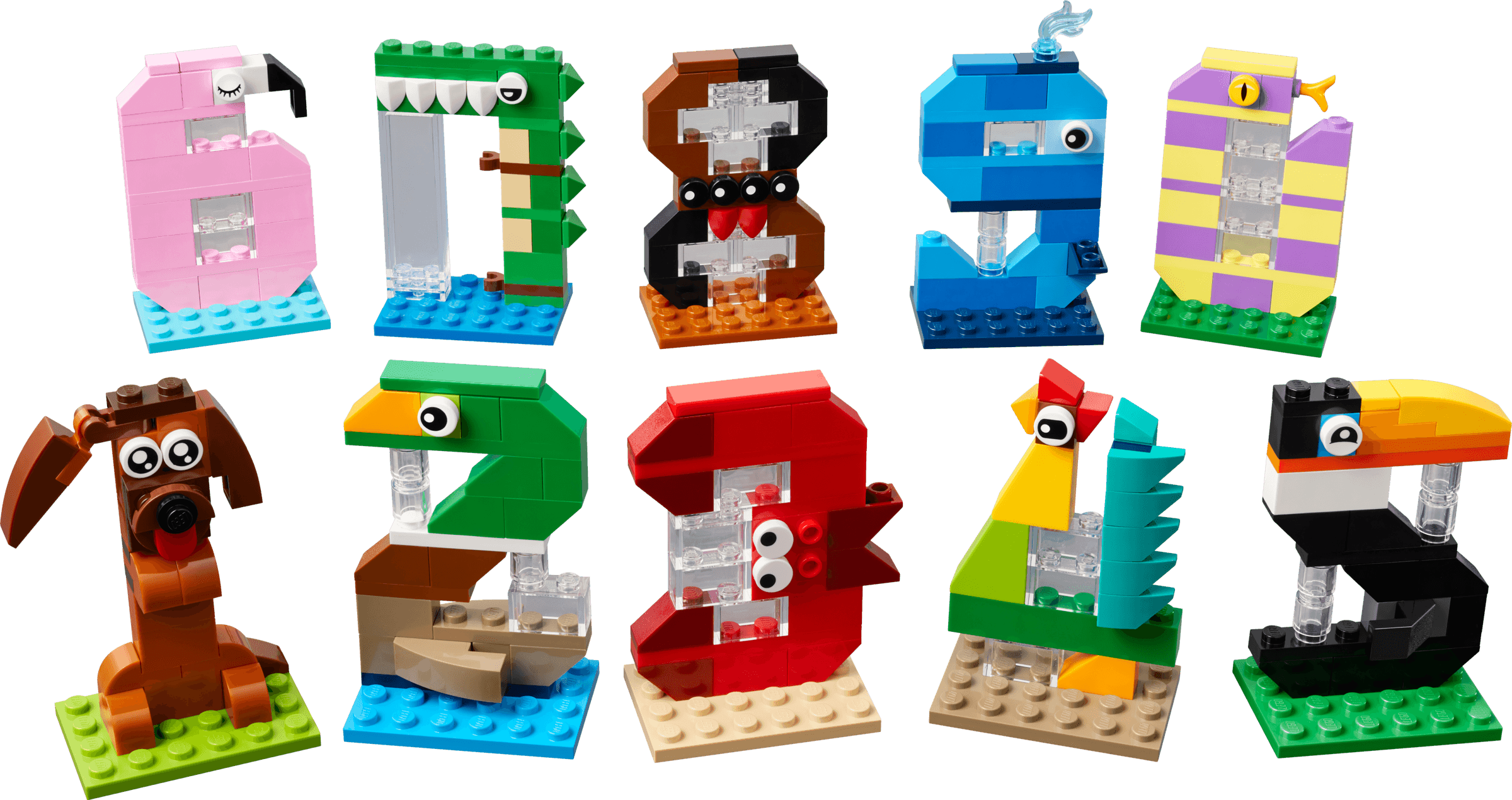 Birthday Numbers LEGO-set