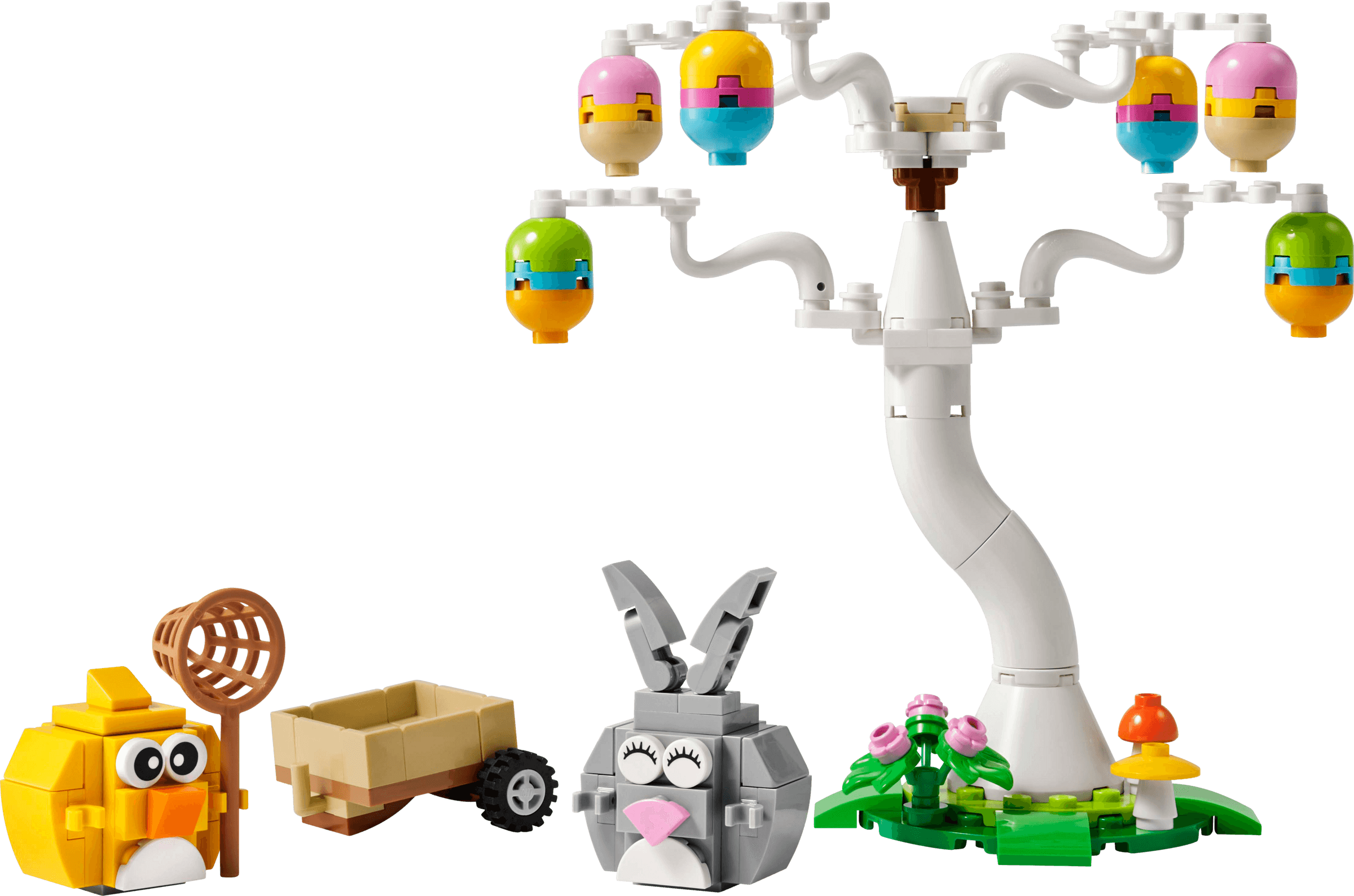 Eieren zoeken met konijn en kuiken LEGO-set